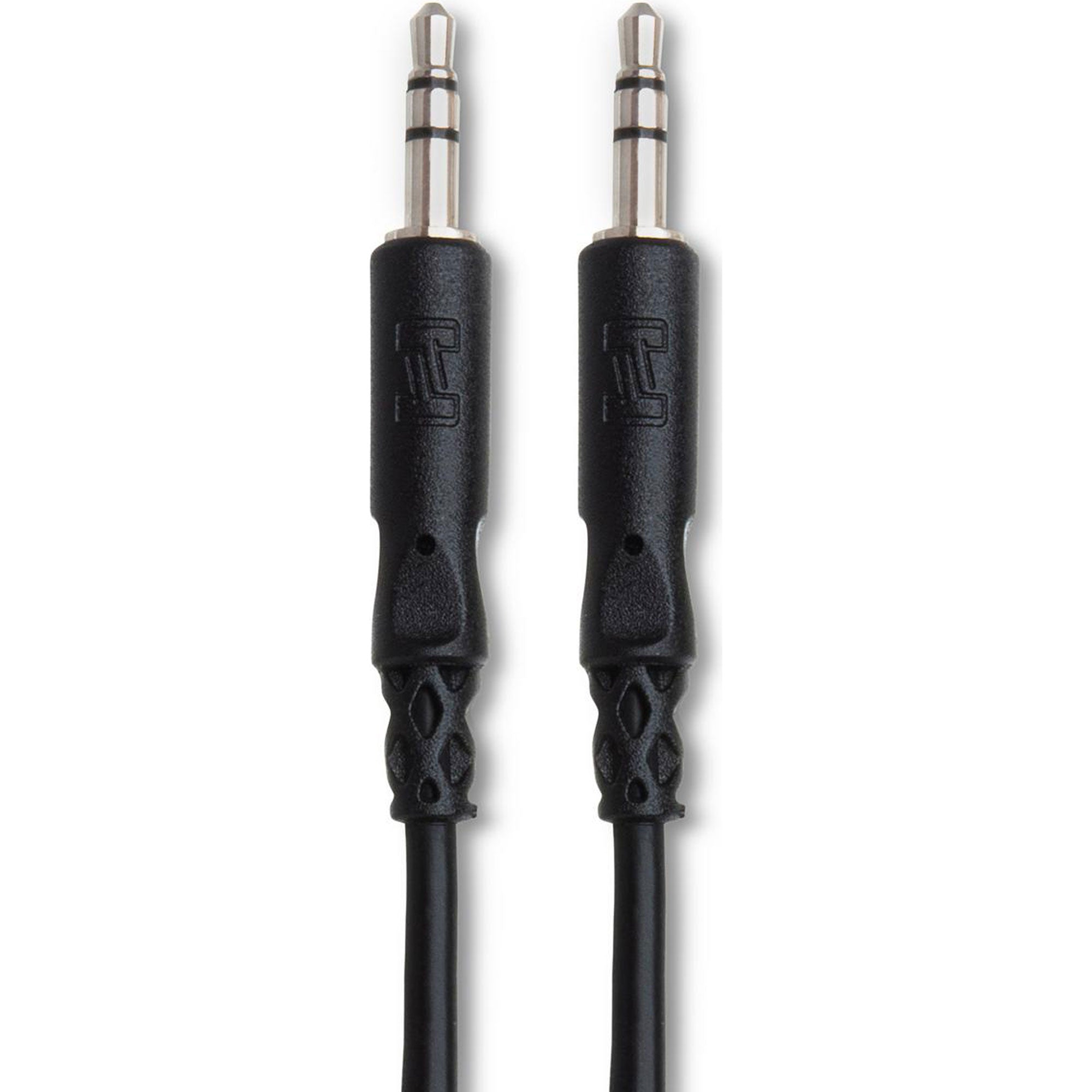 Hosa CMM-105C Coiled 3.5mm TRS to 3.5mm TRS Stereo Interconnect Cable (5')