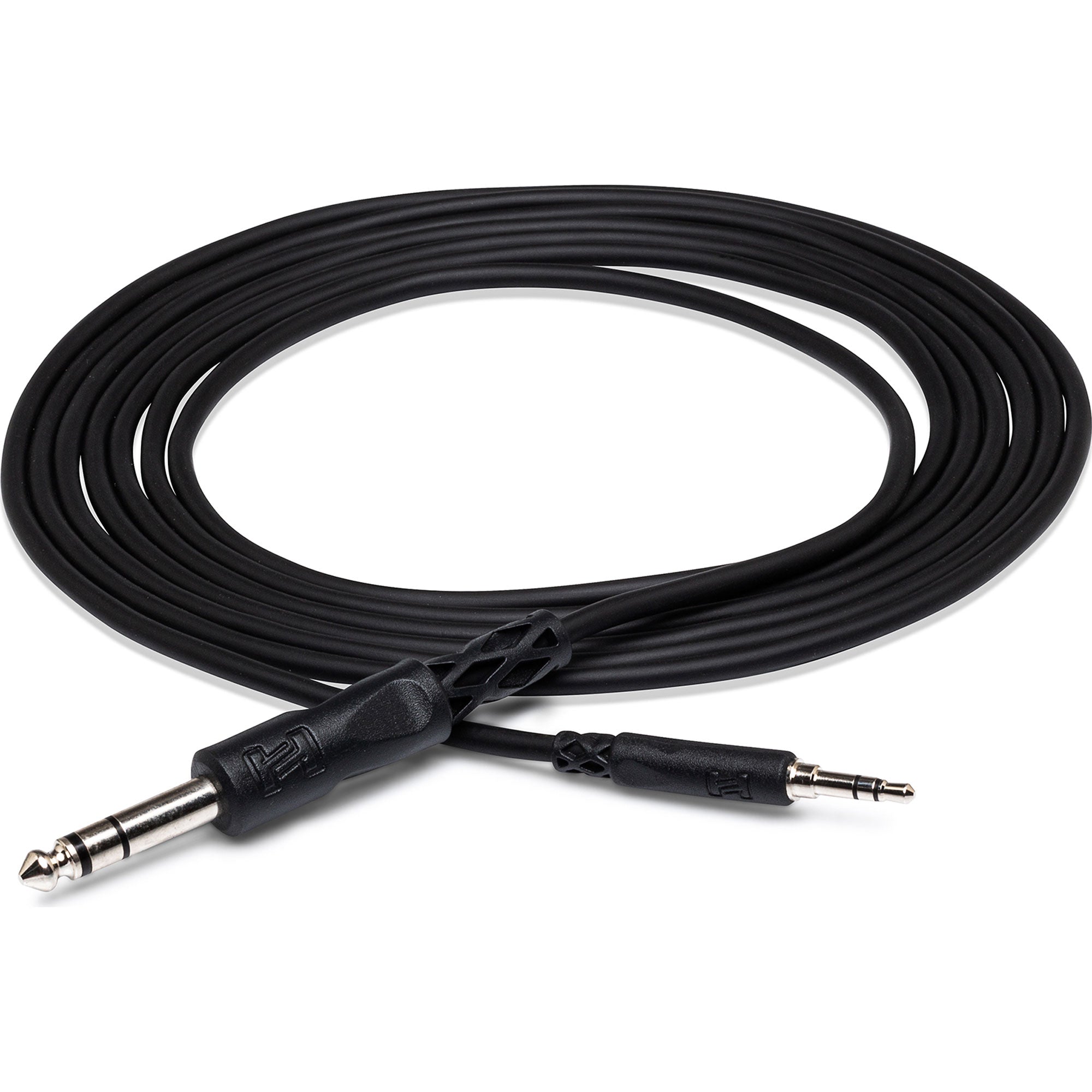 Hosa CMS-110 3.5mm TRS to 1/4" TRS Stereo Interconnect Cable (10')