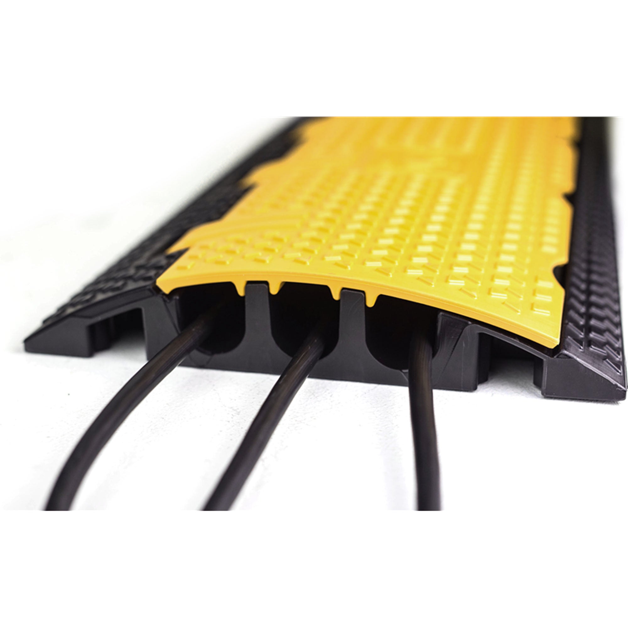 Penn Elcom CROSS3Y Cross 3 Three Channel Crossover Cable Protector (Yellow)