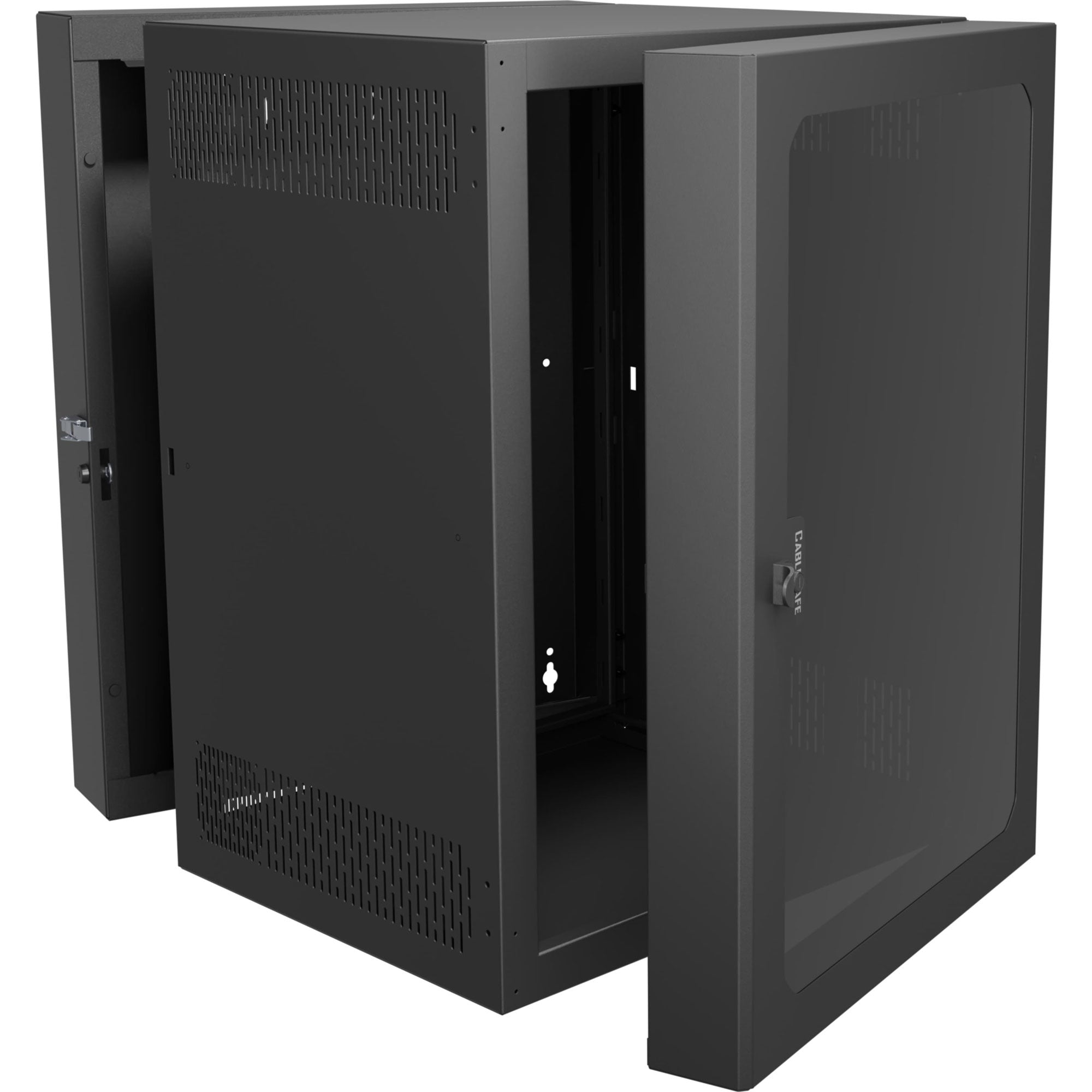 Middle Atlantic CWR-18-26PD4 CableSafe Wall Mount Rack 18U