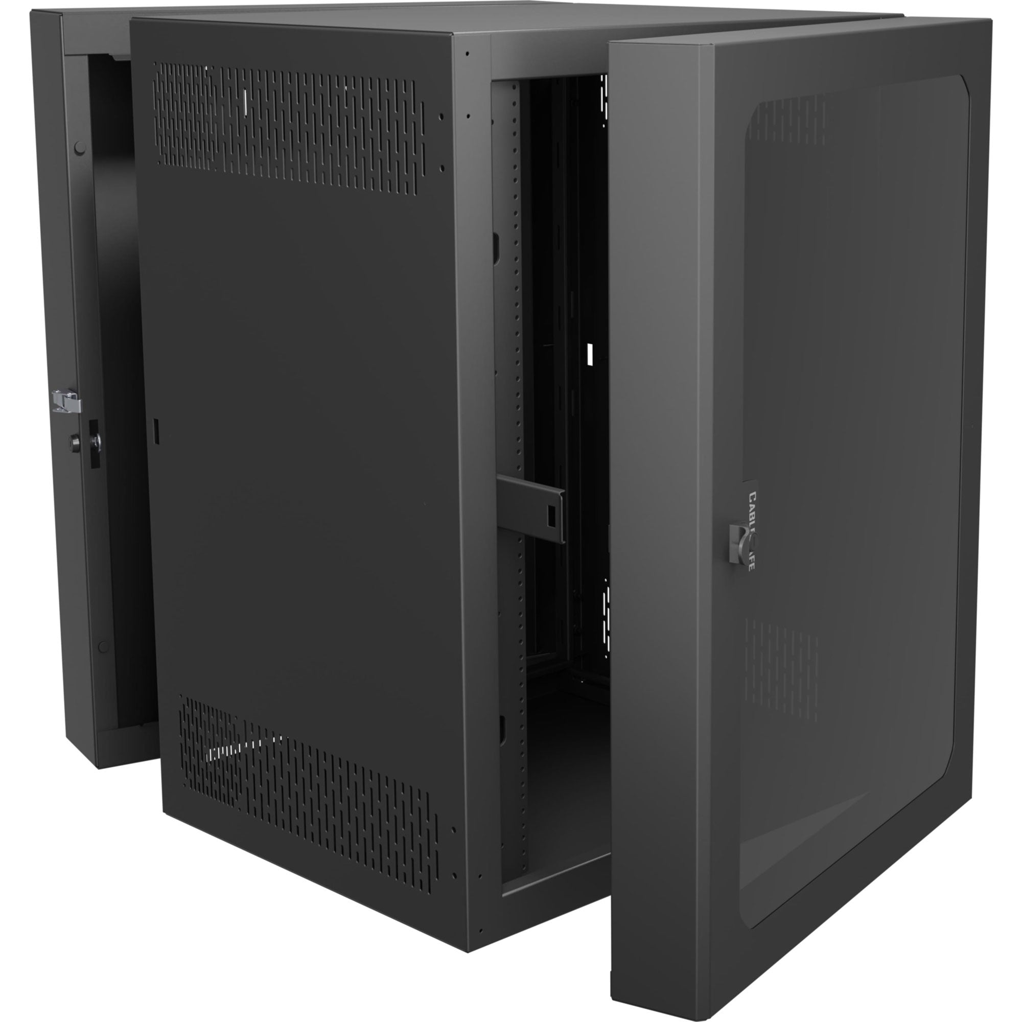 Middle Atlantic CWR-18-30PD4 CableSafe Wall Mount Rack 18U