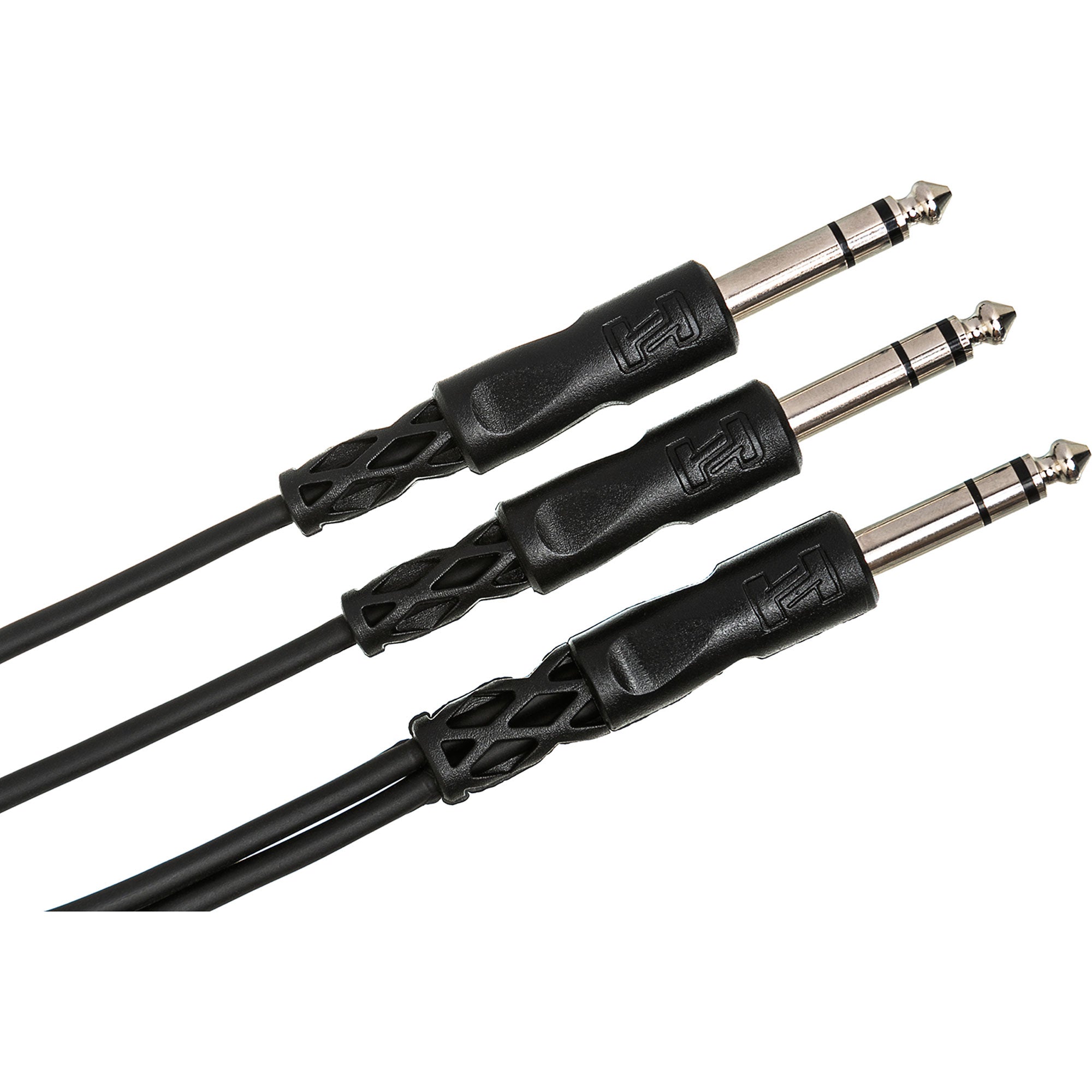 Hosa CYS-105 1/4" TRS to Dual 1/4" TRS Y Cable (5')