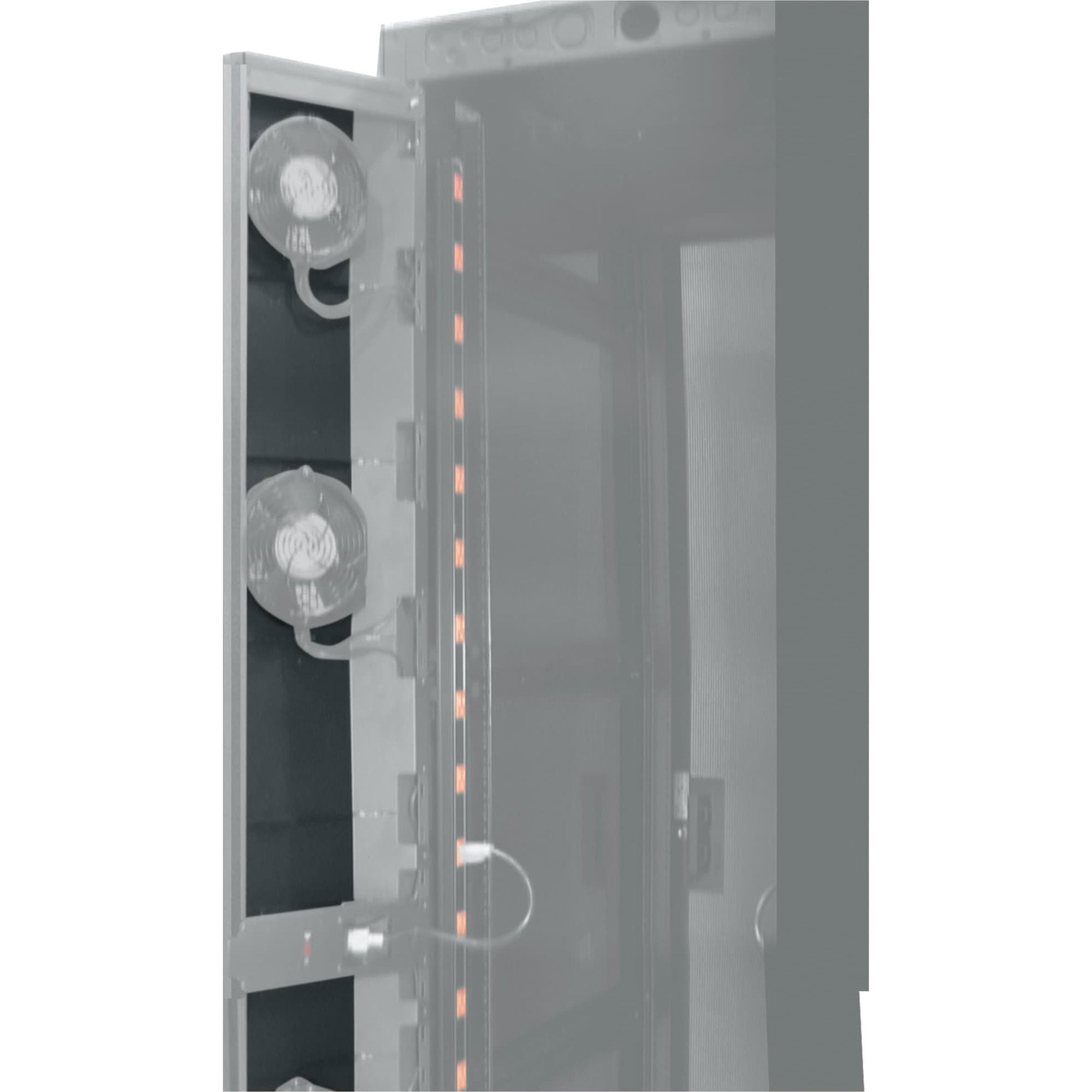 Middle Atlantic DCFRD-1/2PNL-44 Fan Door Panel, 1/2 RU (4 Pack)