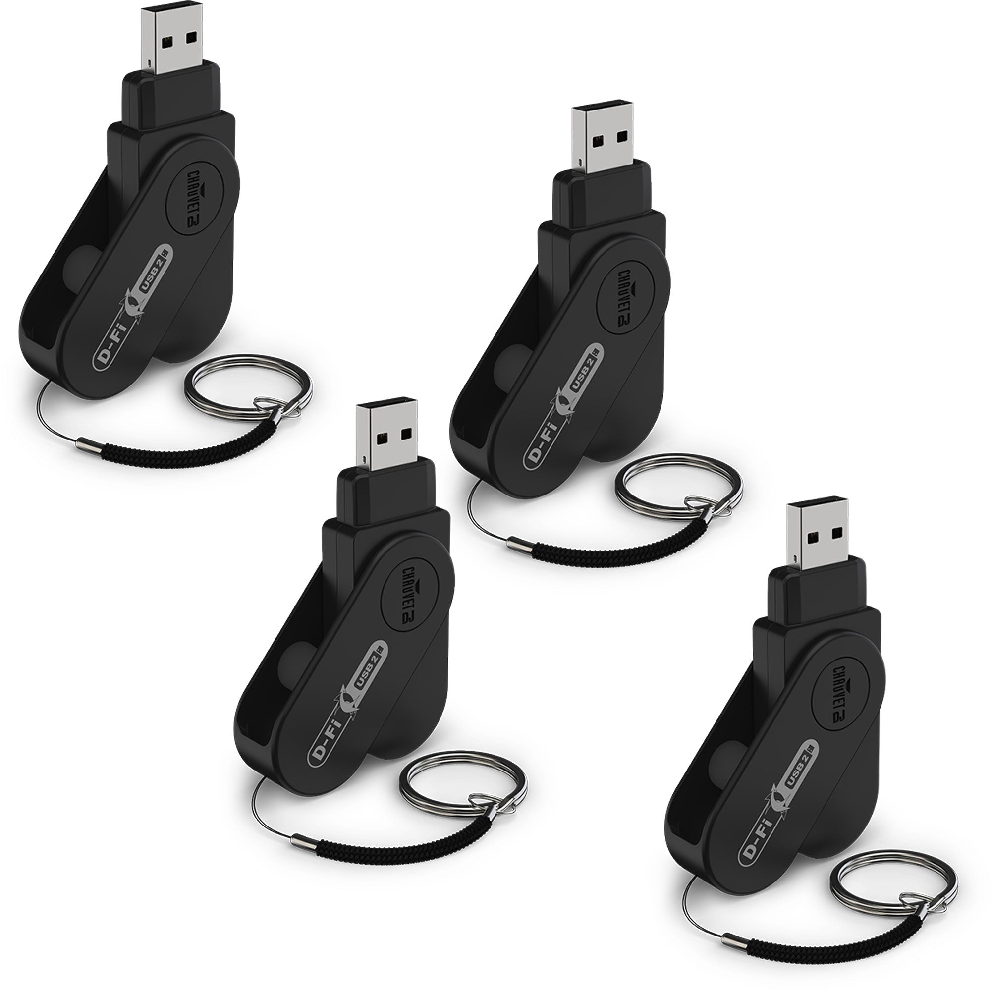 Chauvet DJ D-Fi USB 2 Wireless DMX Transceiver (4 Pack)