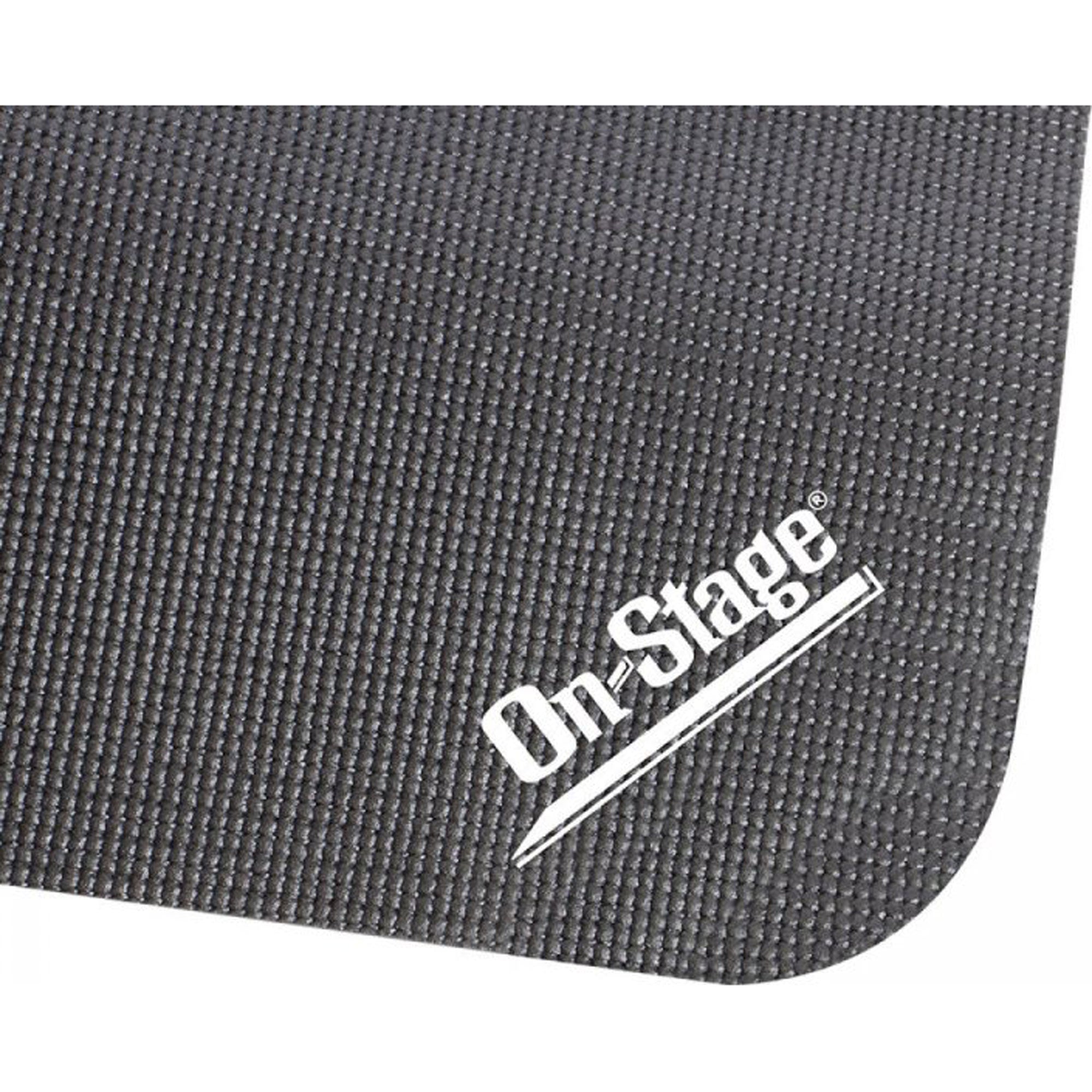 On-Stage DMA4450 Non-Slip Drum Mat (4' x 4')