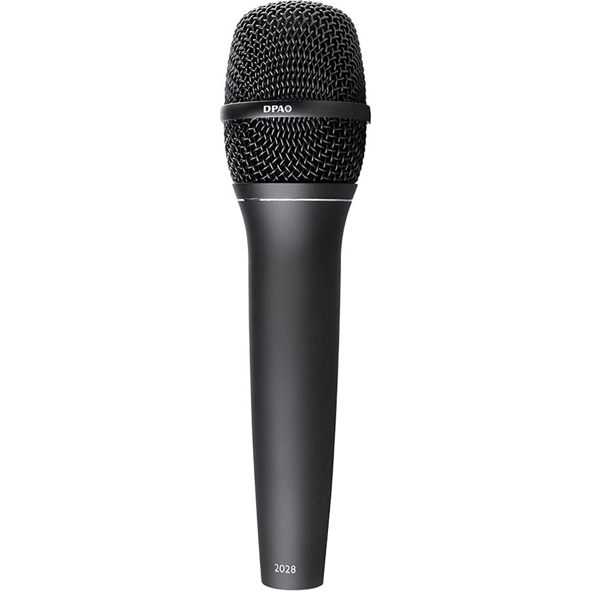 DPA 2028 Supercardioid Vocal Handheld Condenser Microphone with FREE 20' XLR Cable (Black)