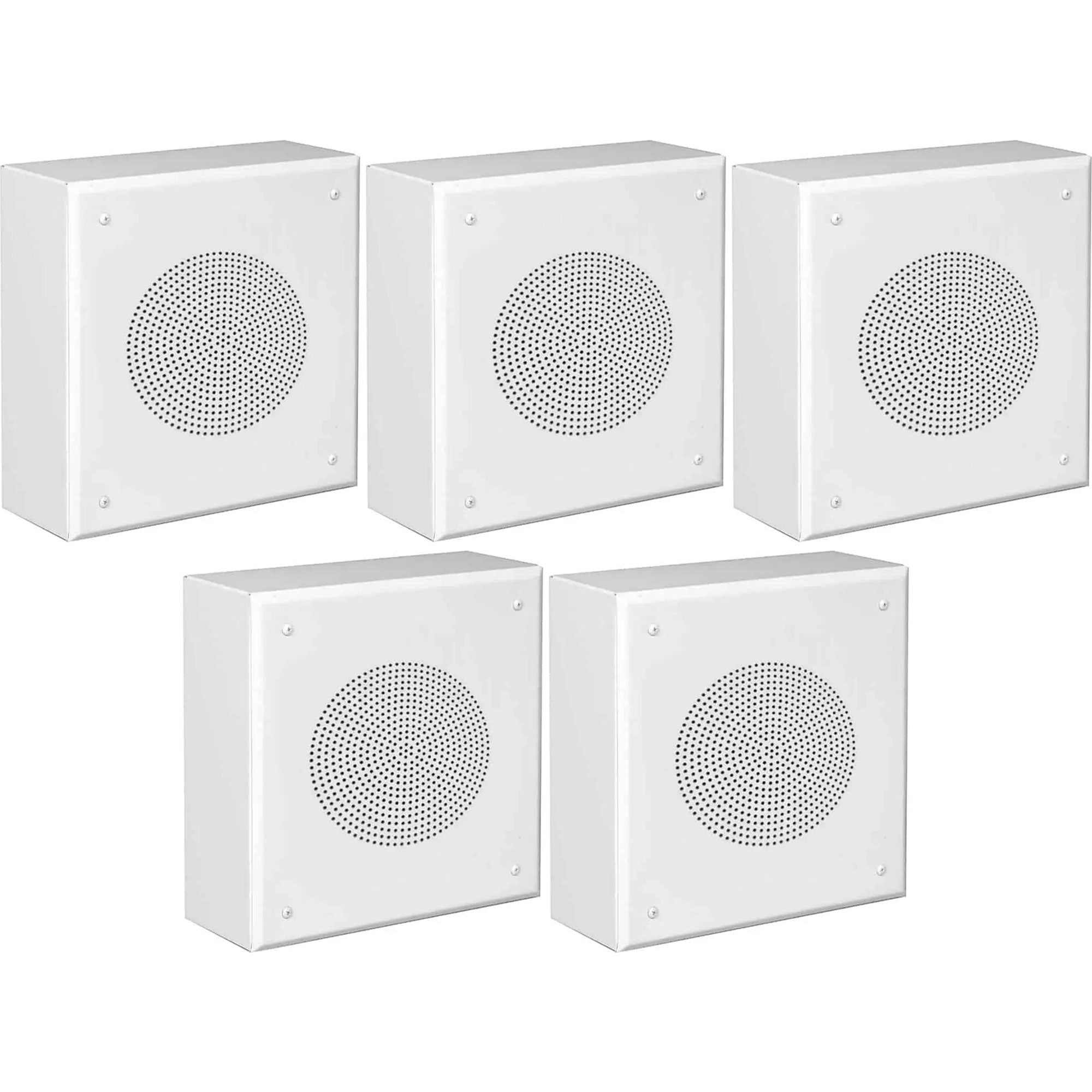 Lowell DSQ-805-72 Ready-to-Install 12W Surface-Mount 8" Speaker Assembly (5 Pack)