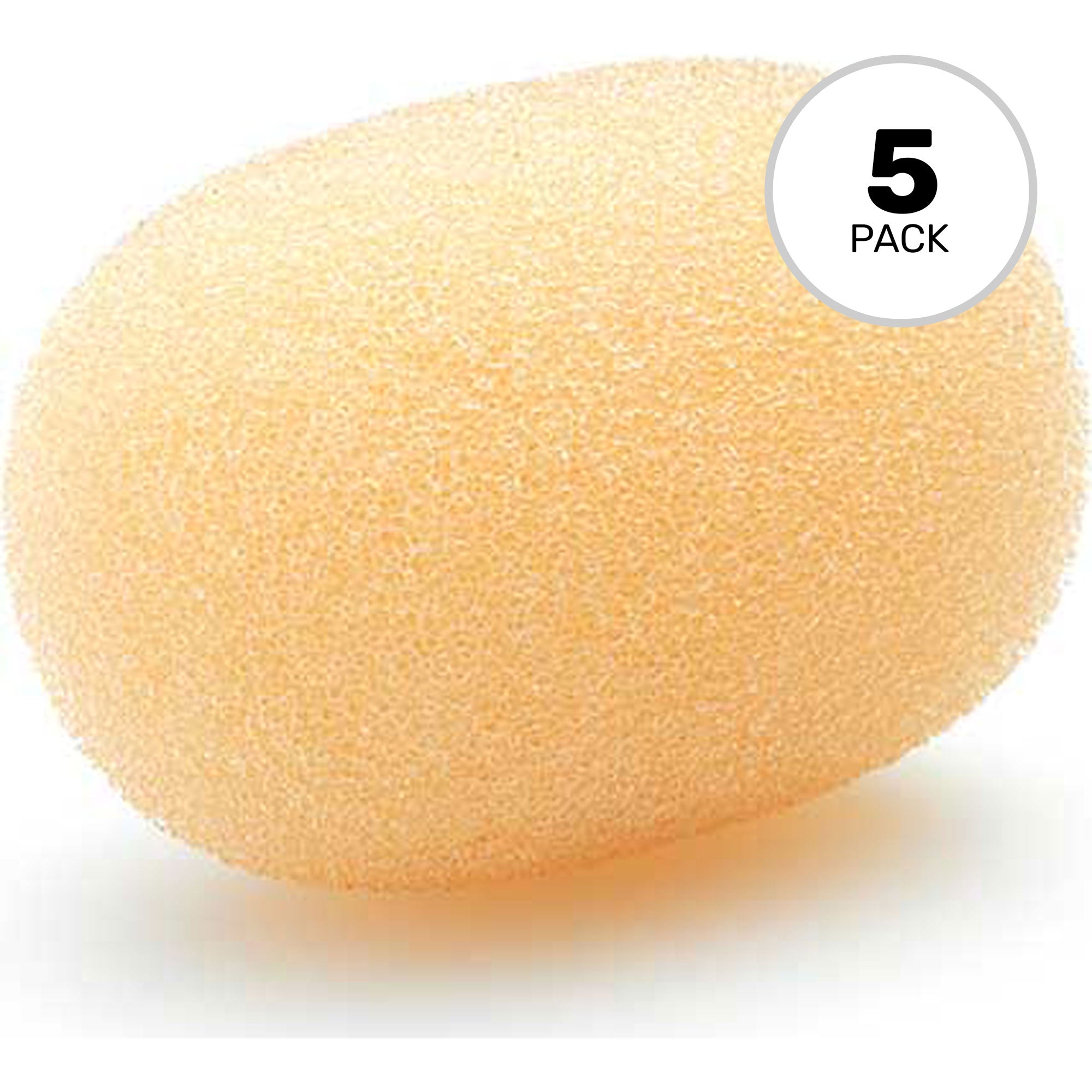 DPA DUA0531F Foam Windscreen for d:fine and d:screet Slim, Beige (5 Pack)