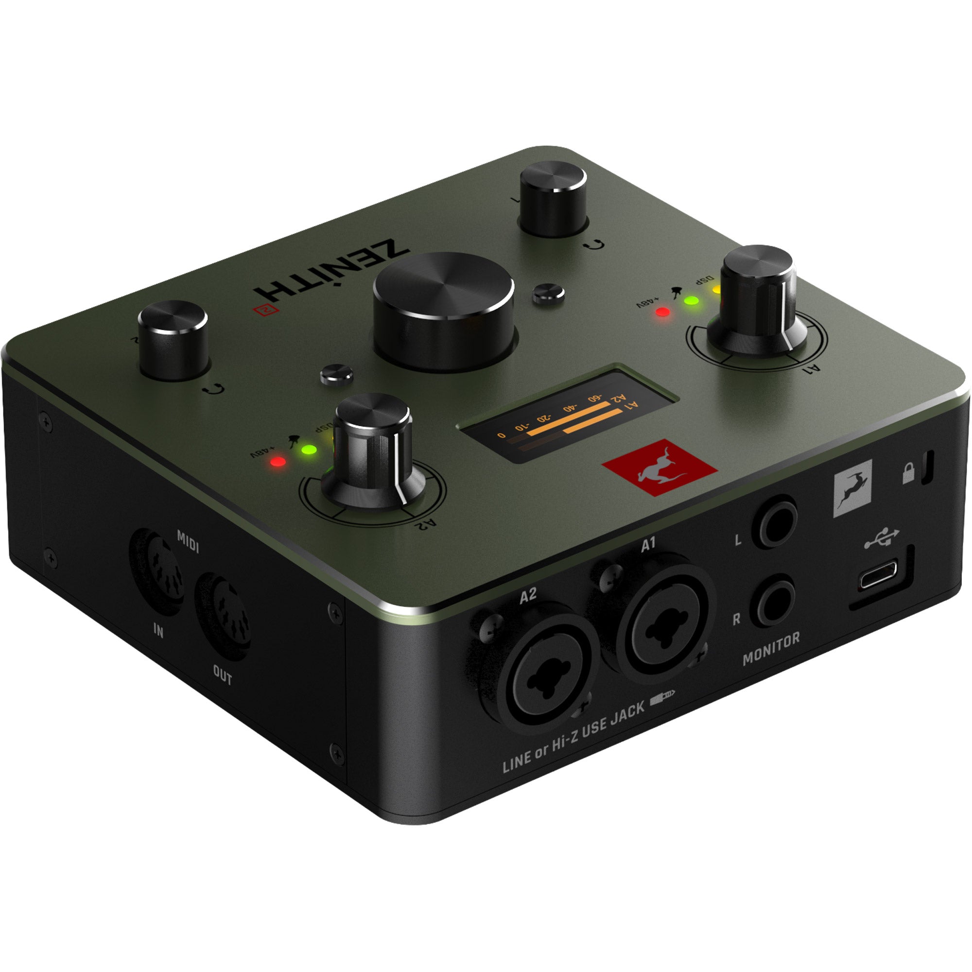 Antelope Audio Zenith 2 Portable 2x2 USB-C Audio Interface