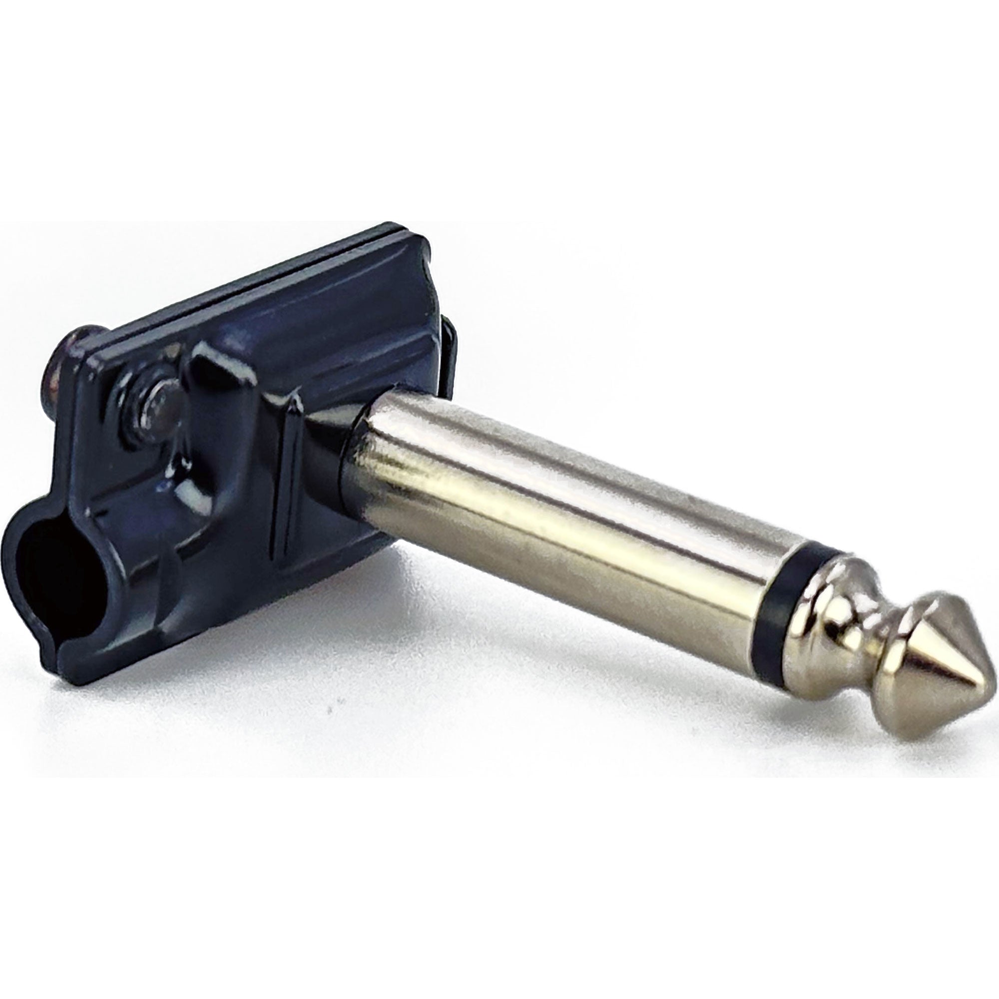 Evidence Audio ESP-RA-L Tiny Pancake Right-Angle 1/4" TS Mono Cable Plug (5mm Cable, 10 Pack)