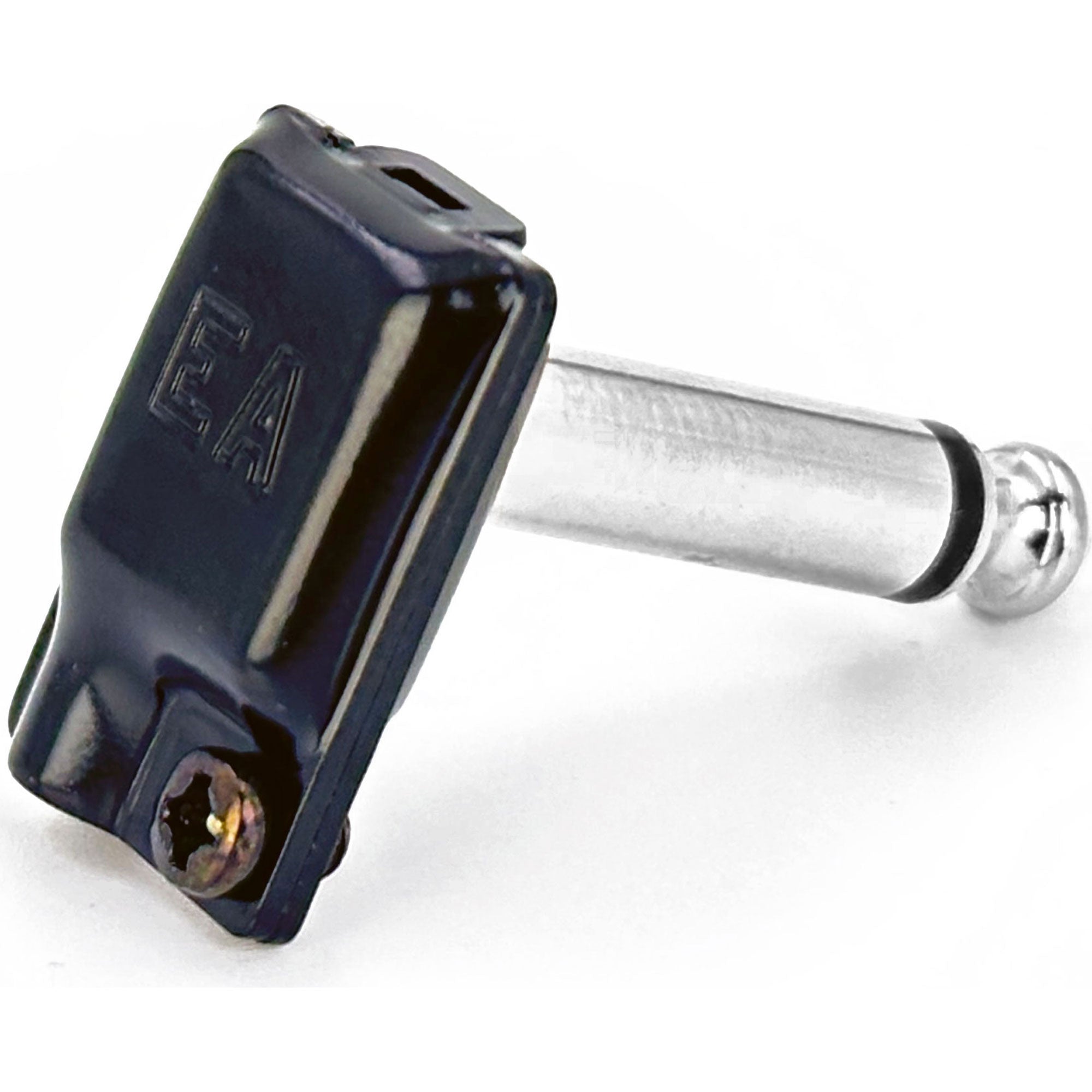 Evidence Audio ESP-RA-S Tiny Pancake Right-Angle 1/4" TS Mono Cable Plug (4mm Cable)