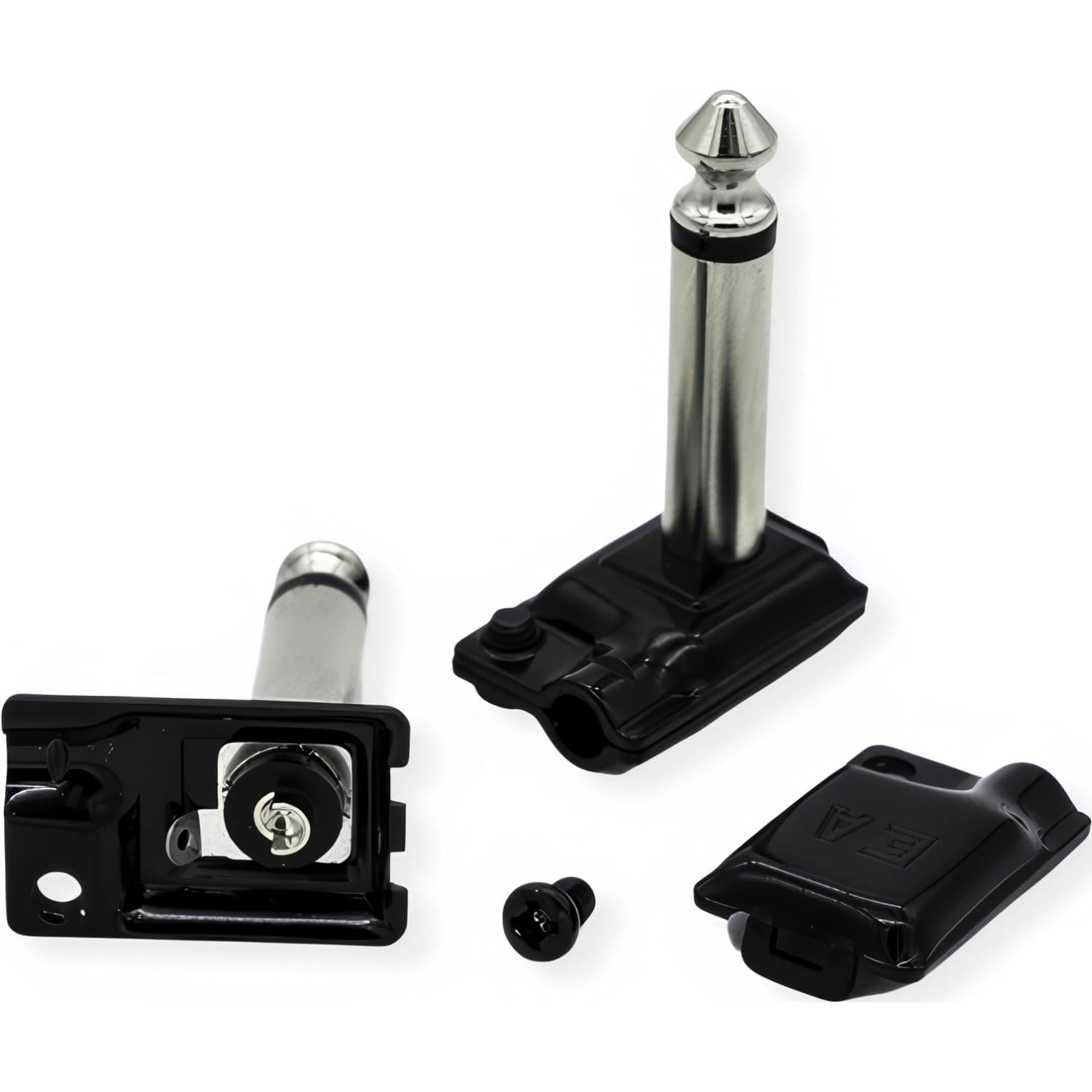 Evidence Audio ESP-RA-S Tiny Pancake Right-Angle 1/4" TS Mono Cable Plug (4mm Cable)