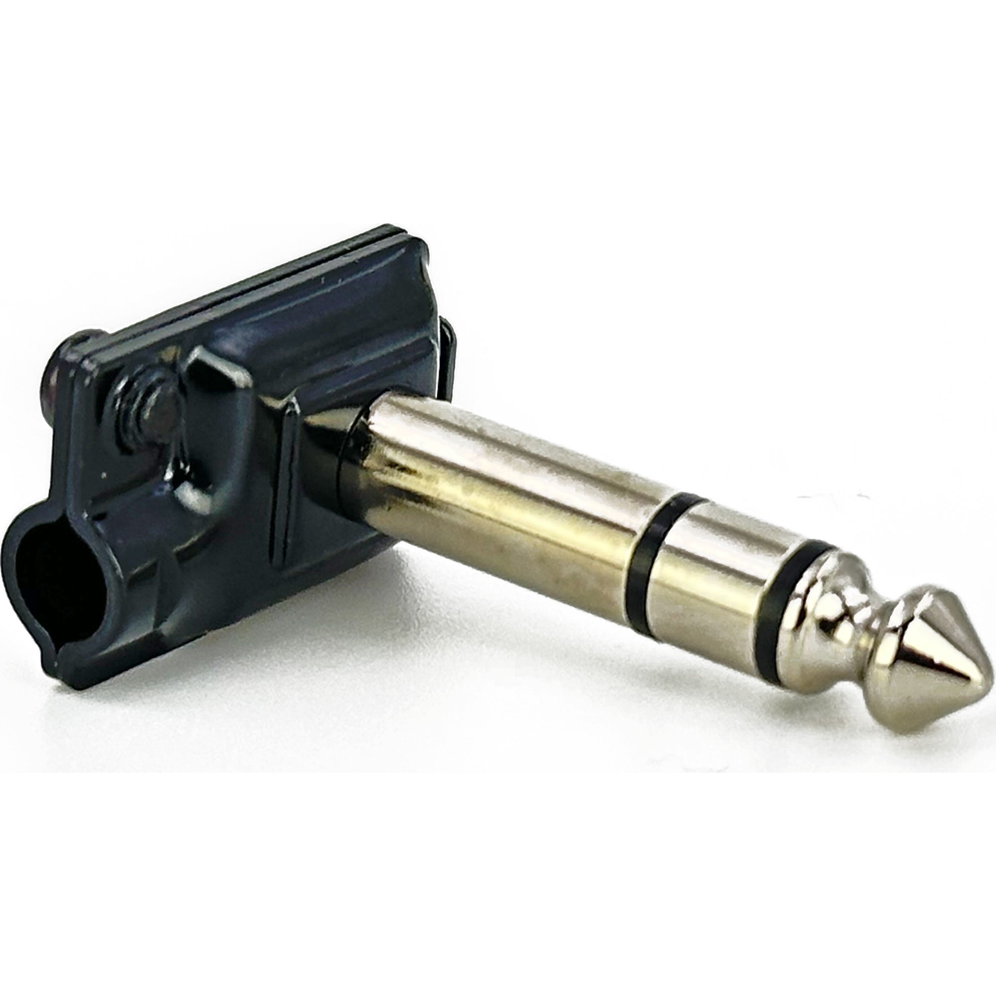 Evidence Audio ESP-RA-TRS Tiny Pancake Right-Angle 1/4" TRS Stereo Cable Plug (5mm Cable)