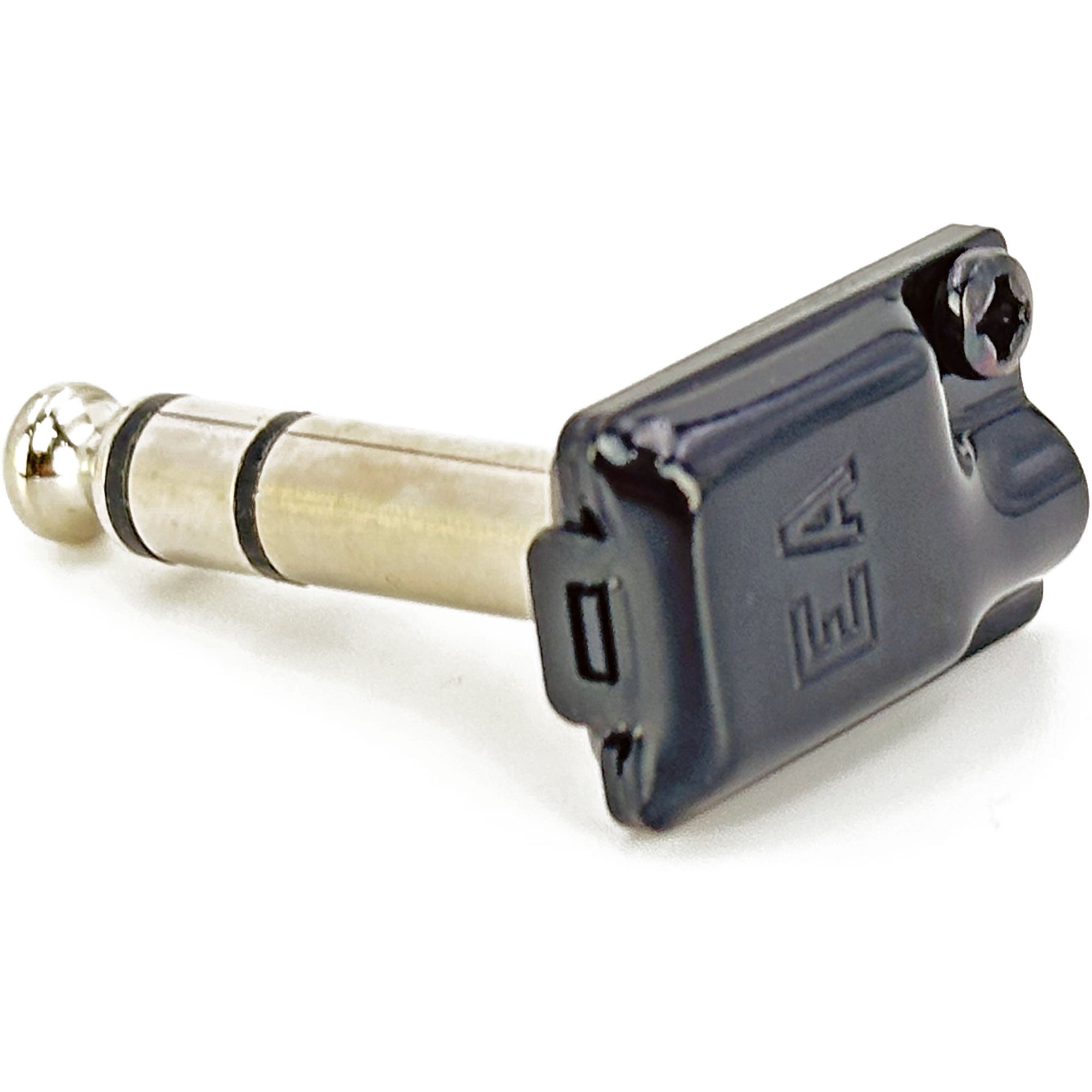 Evidence Audio ESP-RA-TRS Tiny Pancake Right-Angle 1/4" TRS Stereo Cable Plug (5mm Cable)