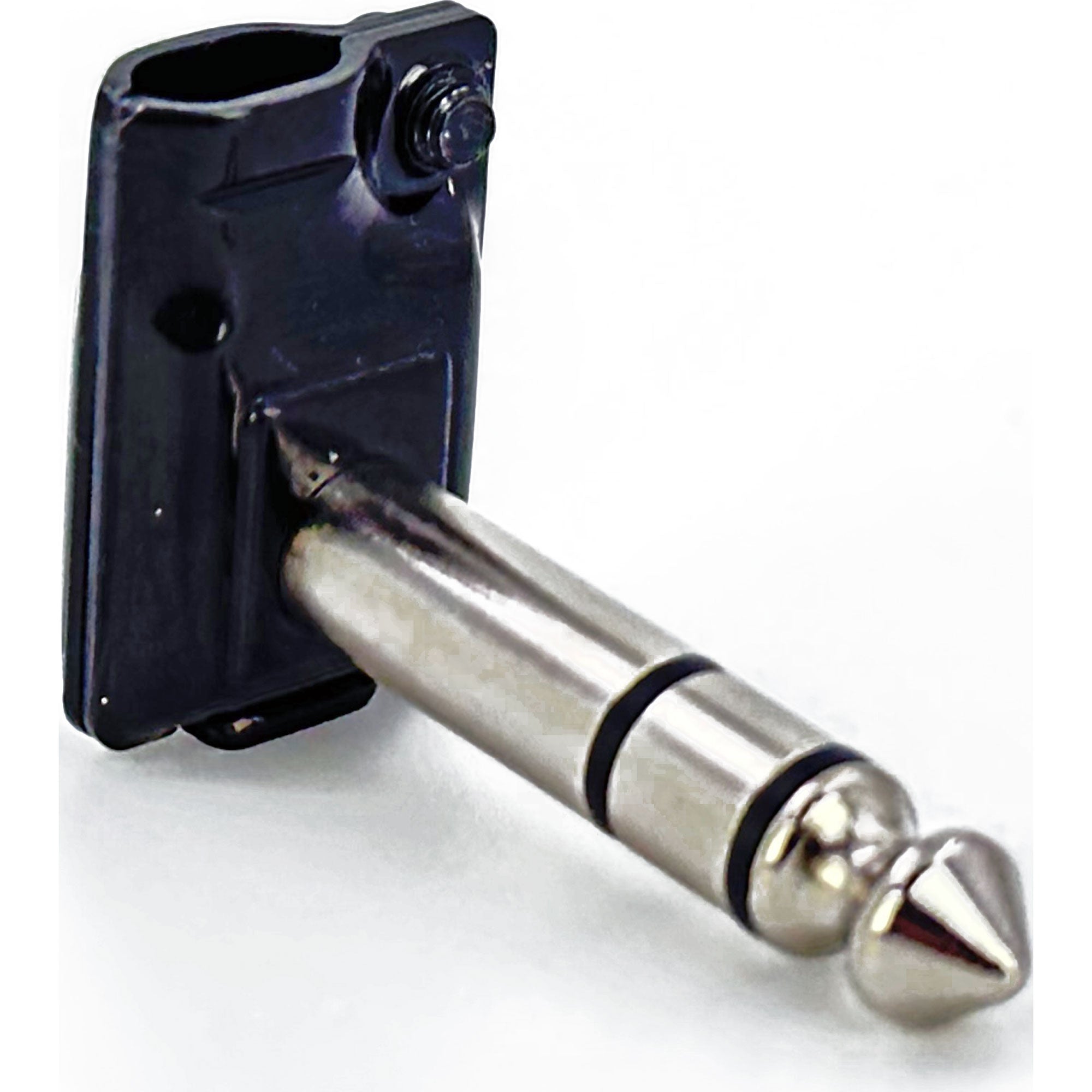 Evidence Audio ESP-RA-TRS-DM Tiny Pancake Right-Angle 1/4" TRS Stereo Cable Plug (Dual 4mm Cable)