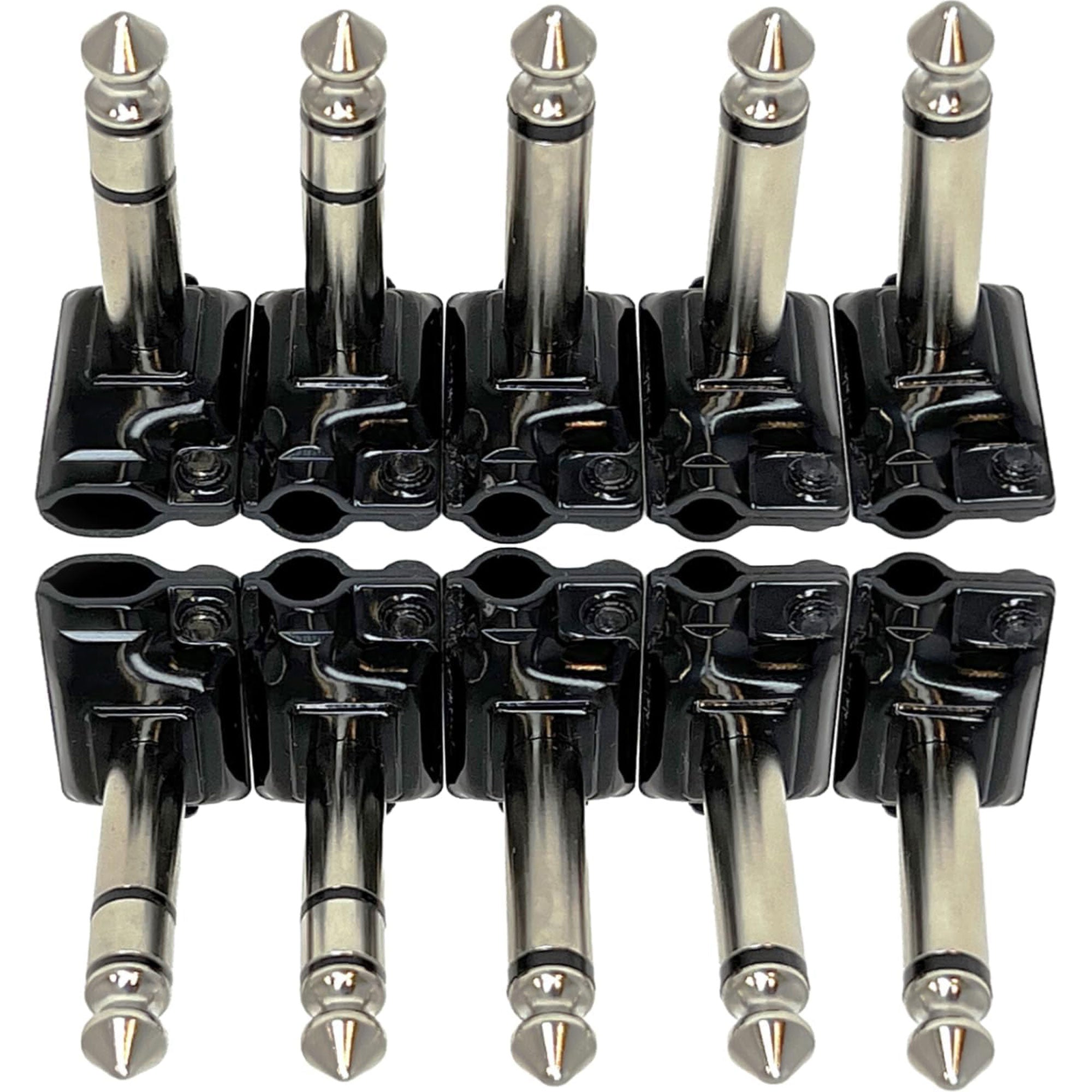 Evidence Audio ESP-RA-TRS Tiny Pancake Right-Angle 1/4" TRS Stereo Cable Plug (5mm Cable)