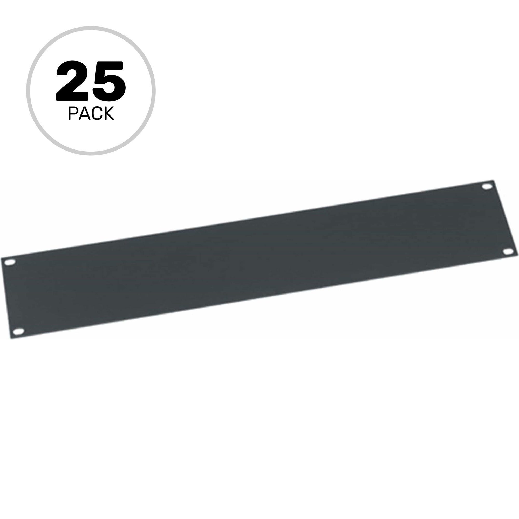 Middle Atlantic FEB2MP Flat Blank Rack Panel 2U (25 Pack)