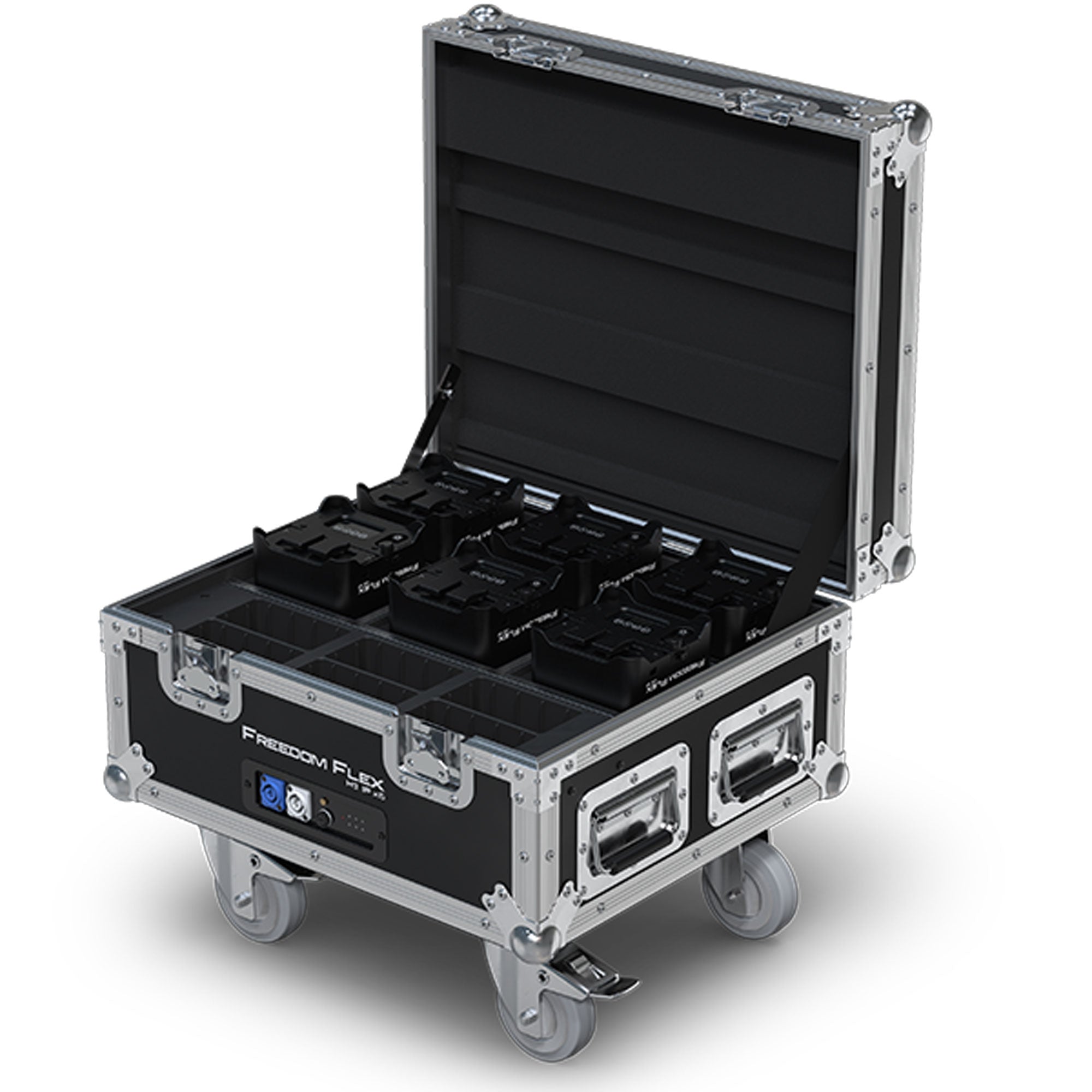 Chauvet DJ Freedom Flex H9 IP Weather-Resistant Battery-Powered RGBAW+UV LED PAR Kit (6 Pack)