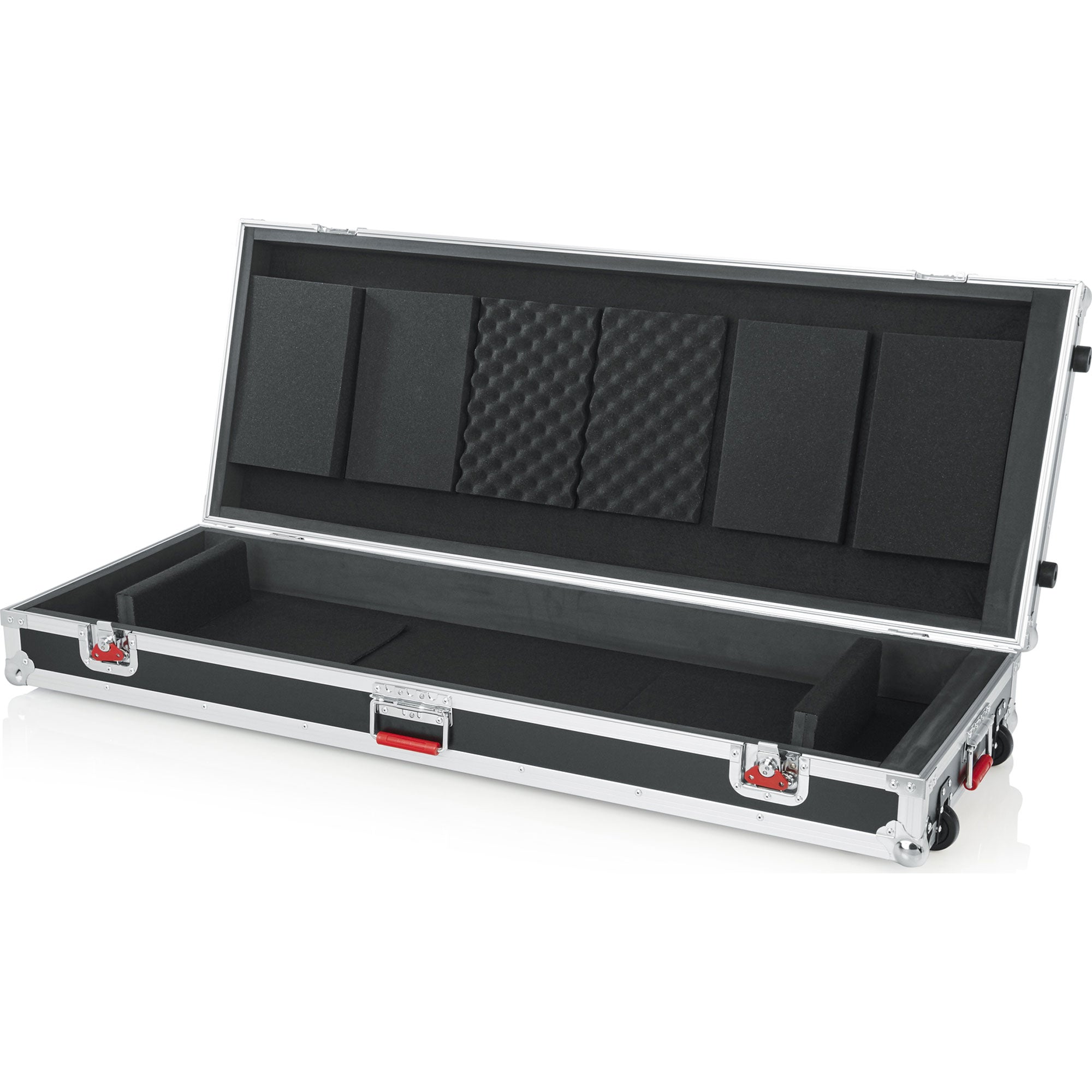 Gator Cases G-TOUR 76V2 76 Note Keyboard Road Case with Wheels