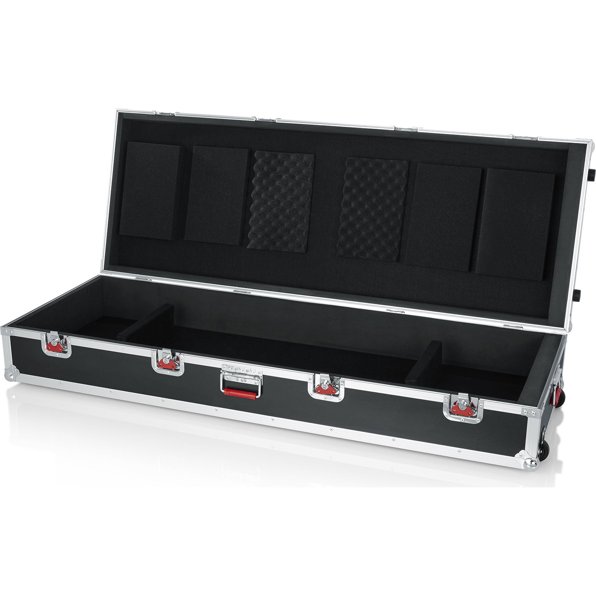 Gator Cases G-TOUR-88V2XL Extra Large 88 Note Keyboard Road Case with Wheels