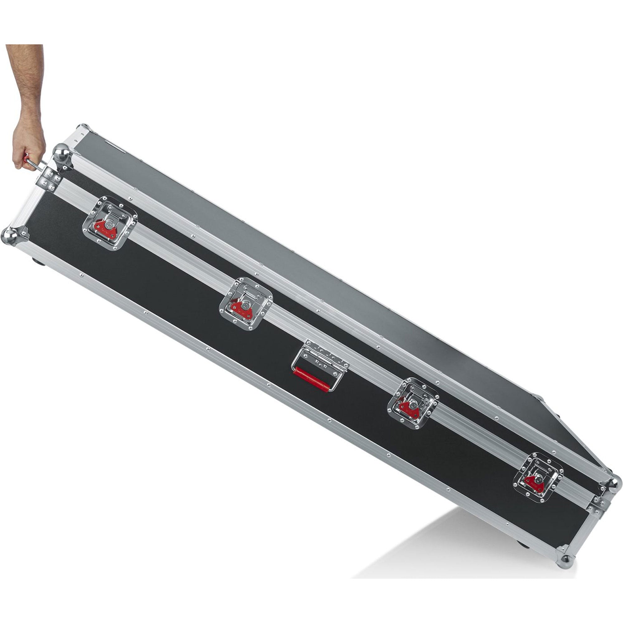 Gator Cases G-TOUR-88V2XL Extra Large 88 Note Keyboard Road Case with Wheels
