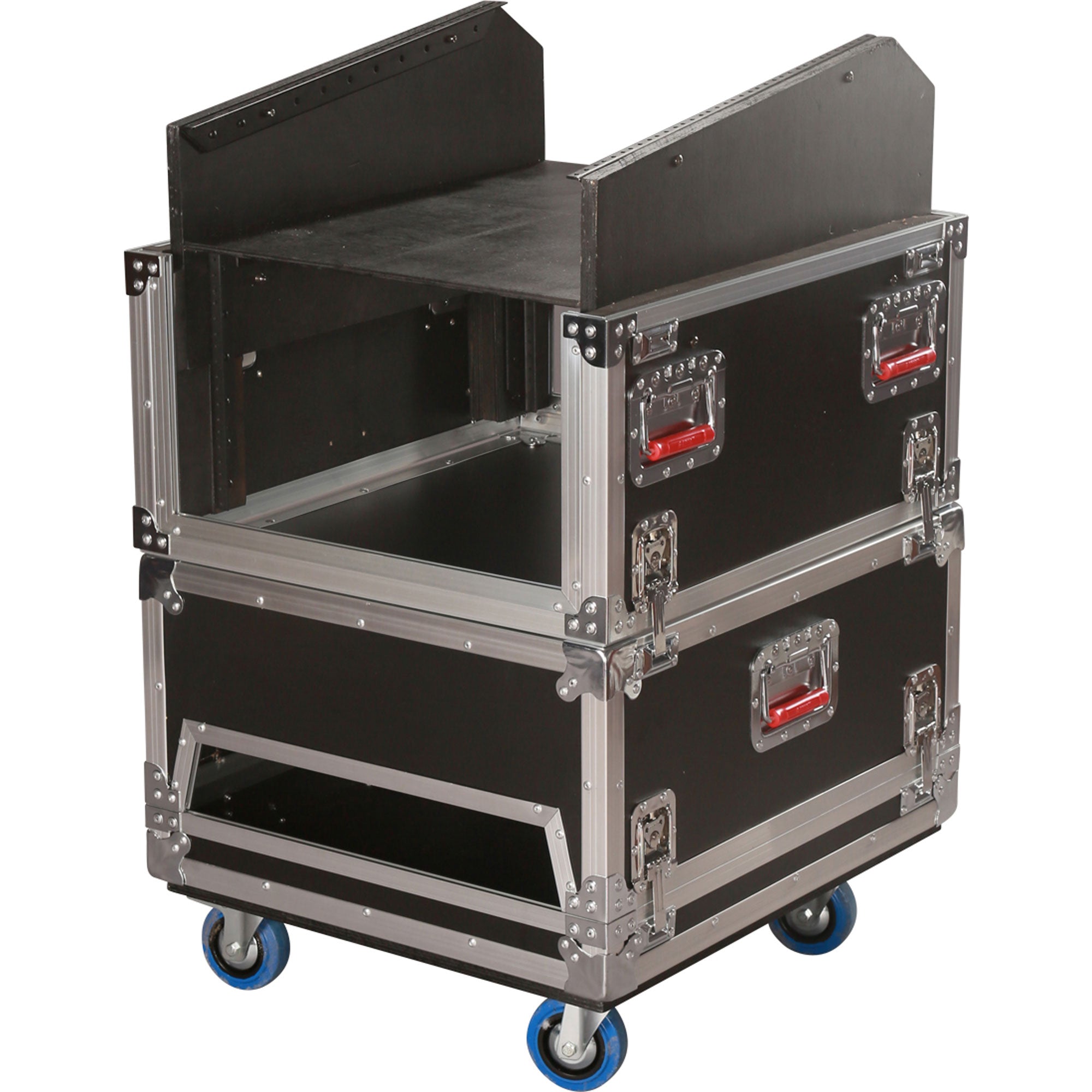 Gator Cases G-TOUR-GRC-1406 Road Console Rack (14U Top, 6U Side)