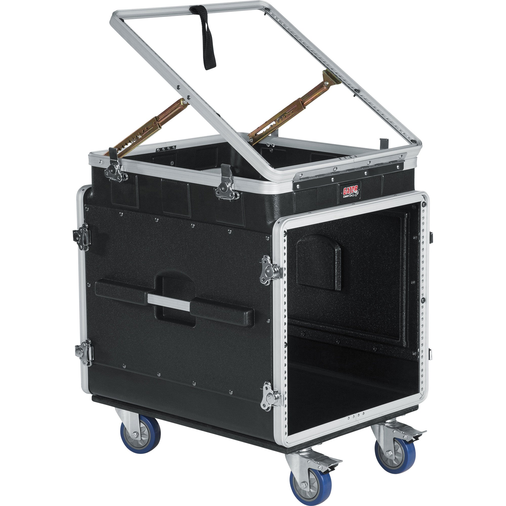 Gator Cases GRC-12X10 PU Pop-Up Console Rack (12U Top, 10U Side)