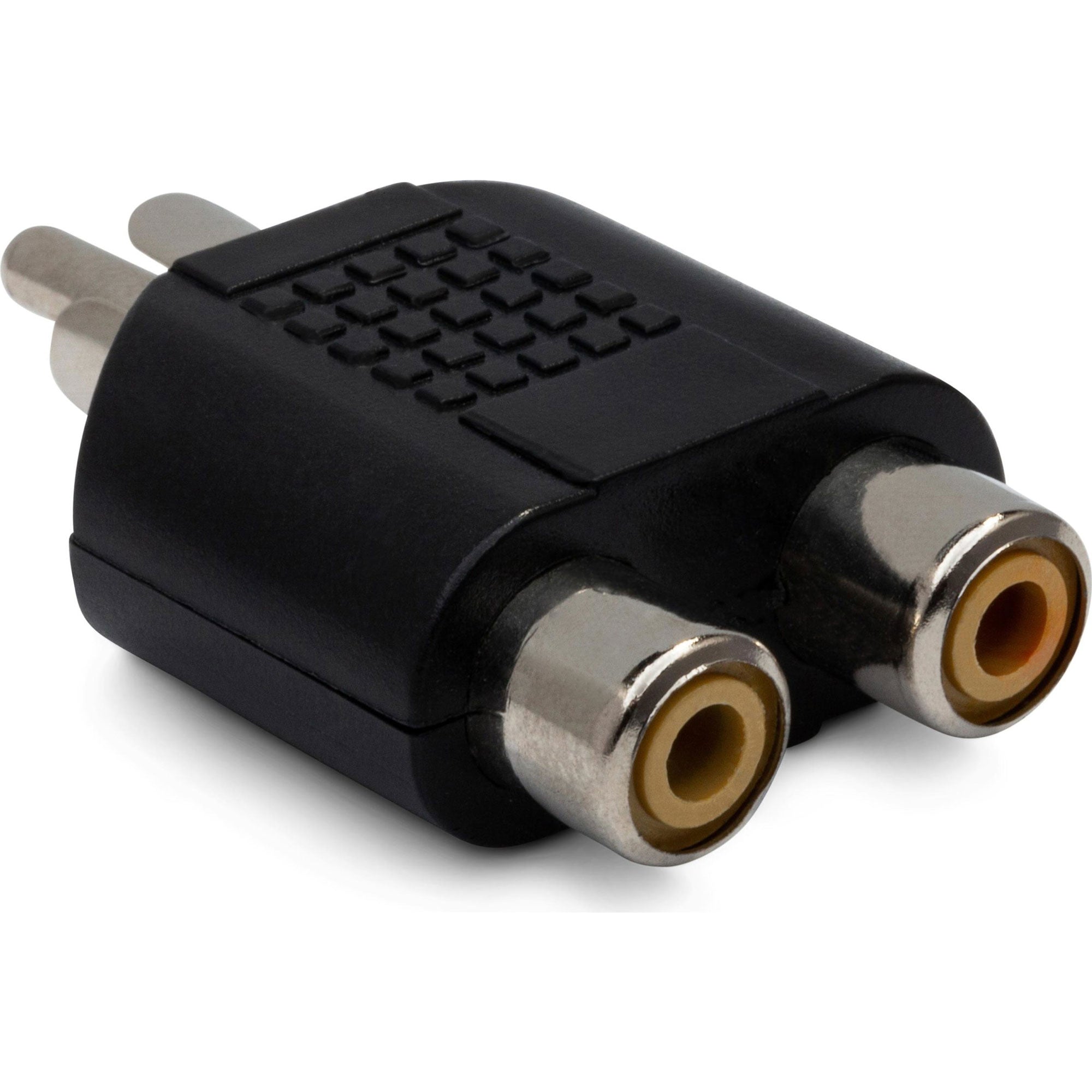 Hosa GRF-398 RCA Male to Dual RCA Female Y Adapter