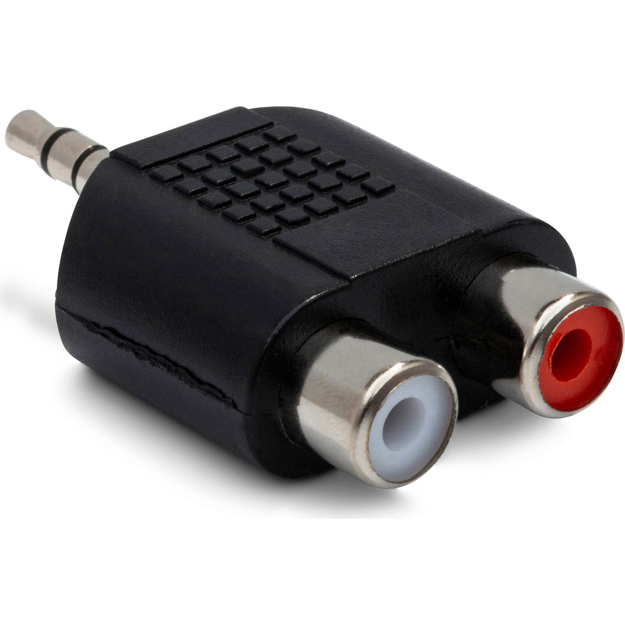 Hosa GRM-193 Dual RCA Female to 3.5mm TRS Male Adapter