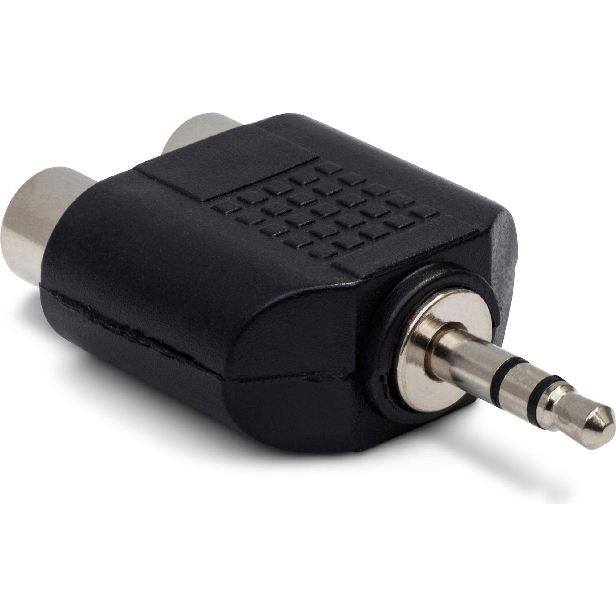 Hosa GRM-193 Dual RCA Female to 3.5mm TRS Male Adapter