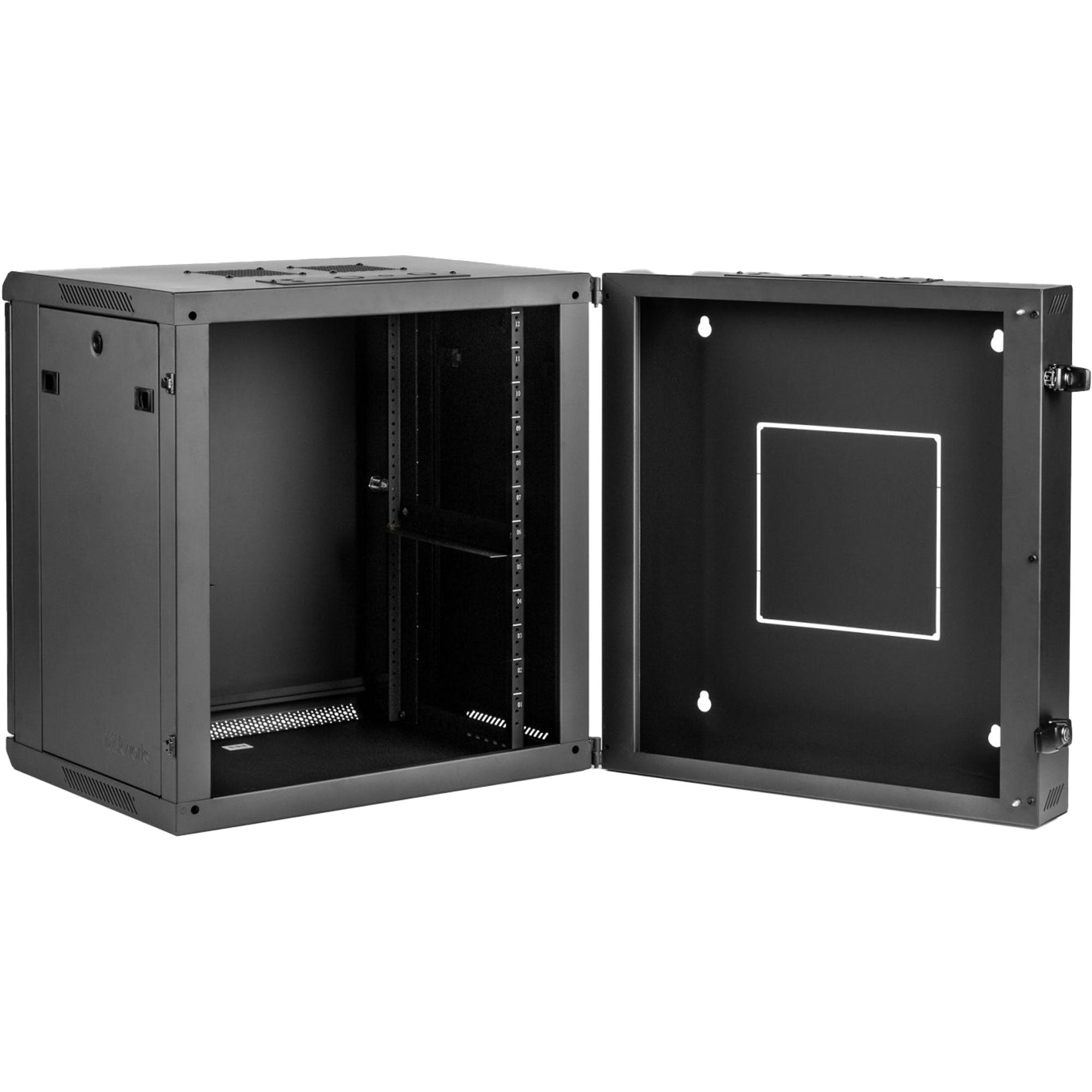 Gator Rackworks GRW2012508 Hinged Wall Rack with Steel Door (12U, 21" Deep)