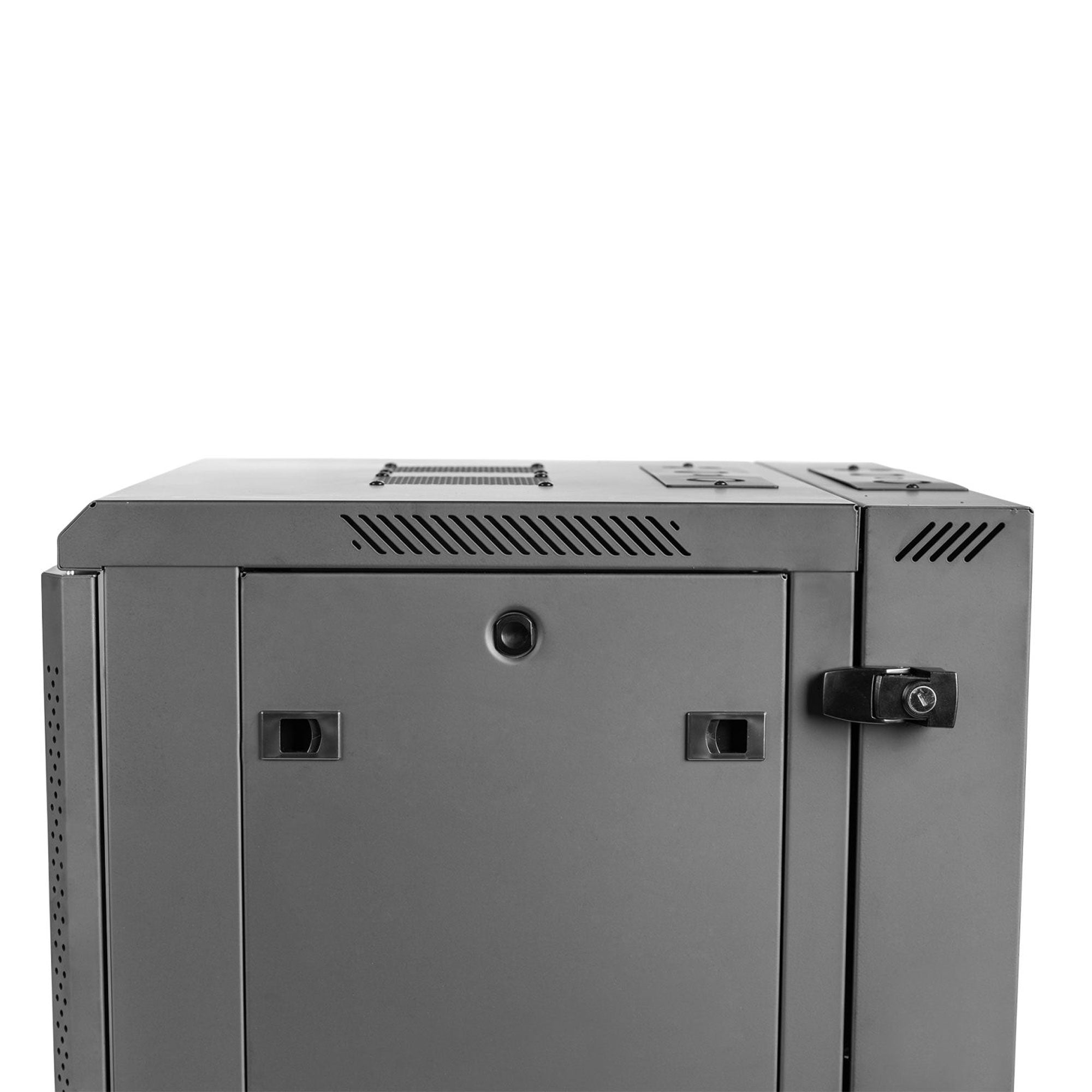 Gator Rackworks GRW2012509 Hinged Wall Rack with Glass Door (12U, 21" Deep)