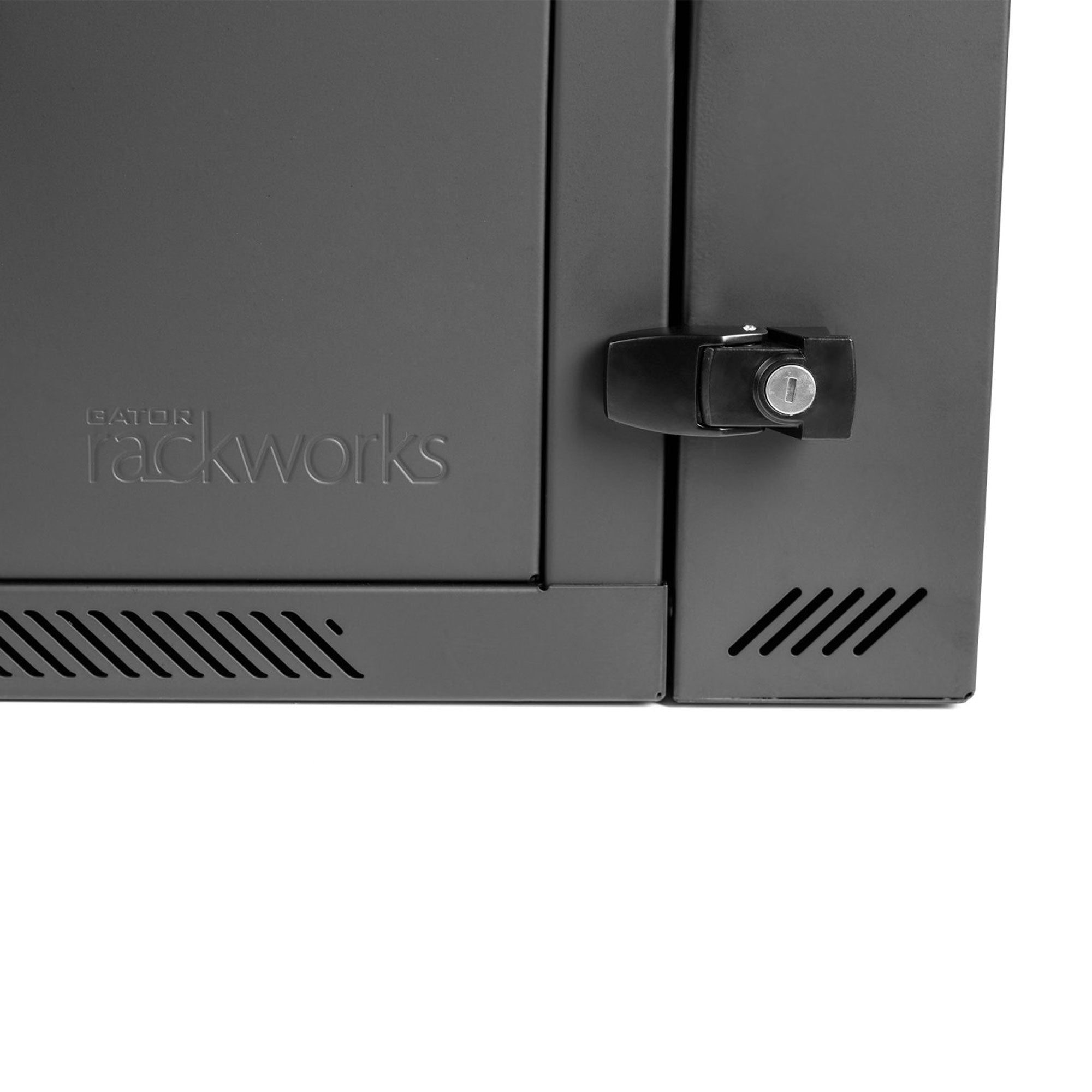 Gator Rackworks GRW2012509 Hinged Wall Rack with Glass Door (12U, 21" Deep)