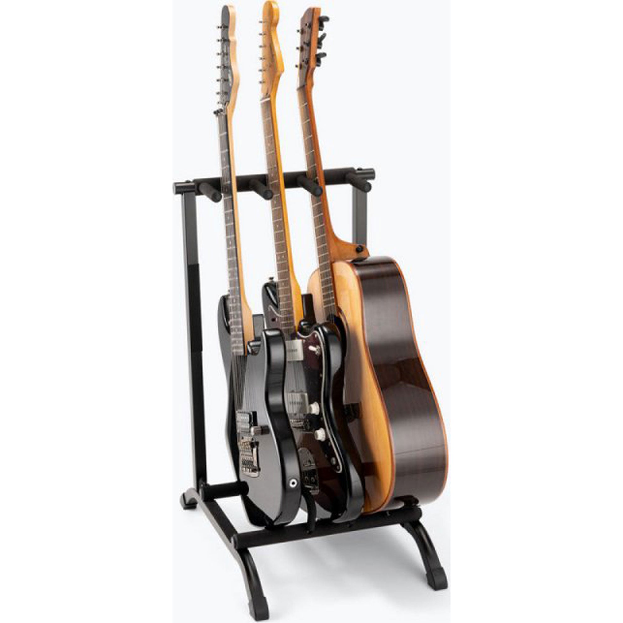 On-Stage GS7361 3-Space Foldable Multi Guitar Rack