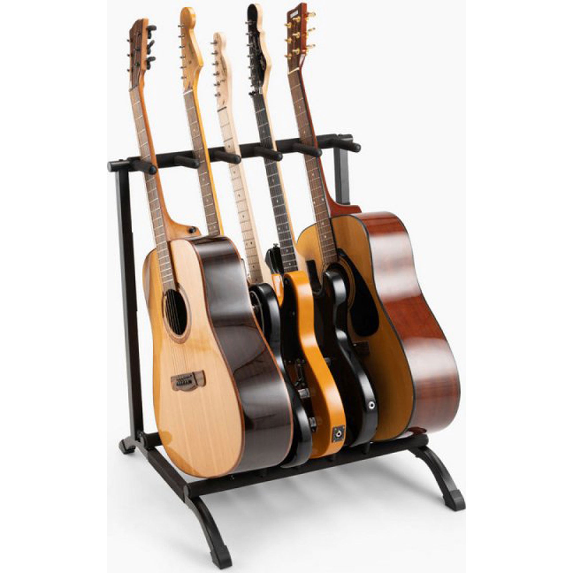 On-Stage GS7561 5-Space Foldable Multi Guitar Rack