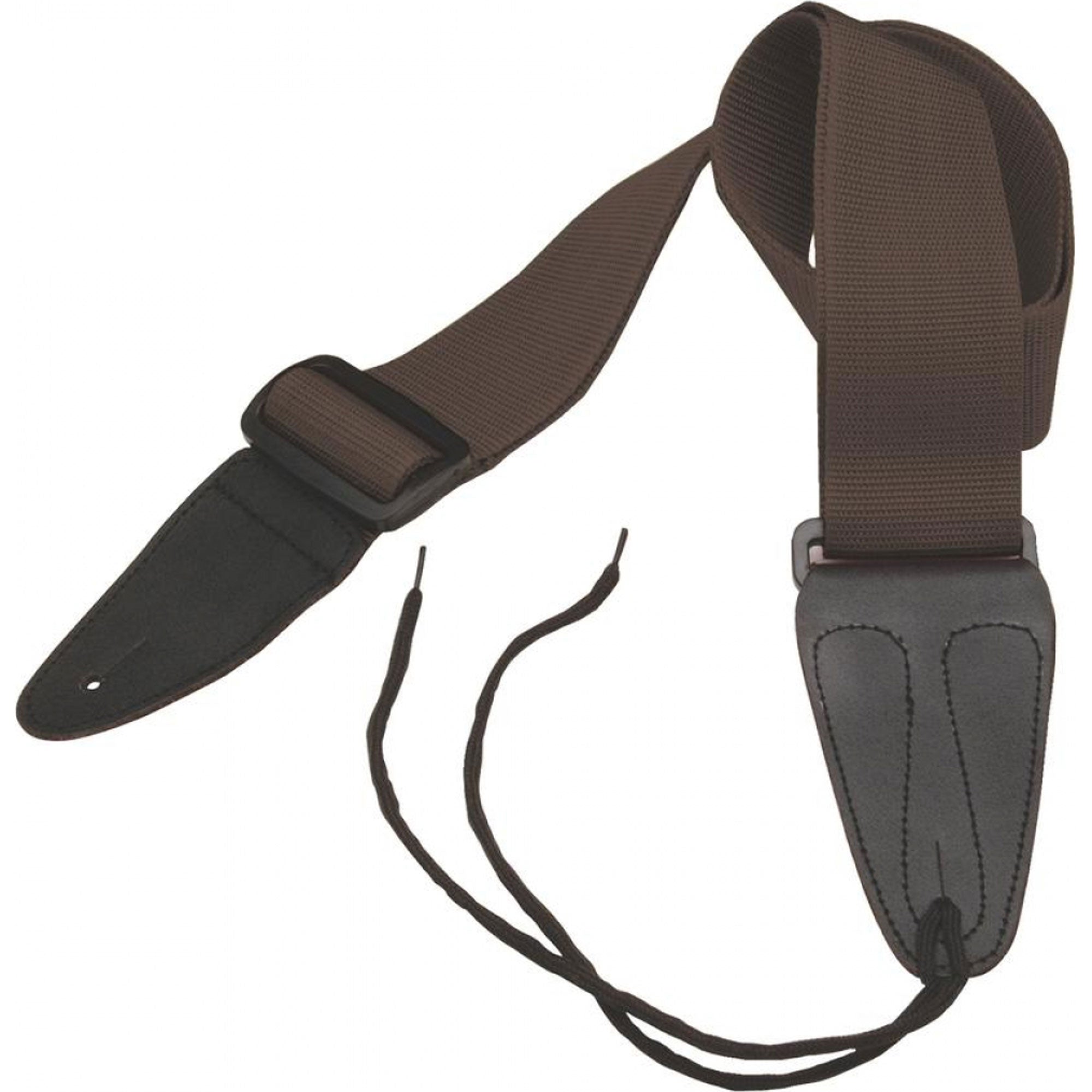 On-Stage GSA10BR Guitar Strap (Brown)