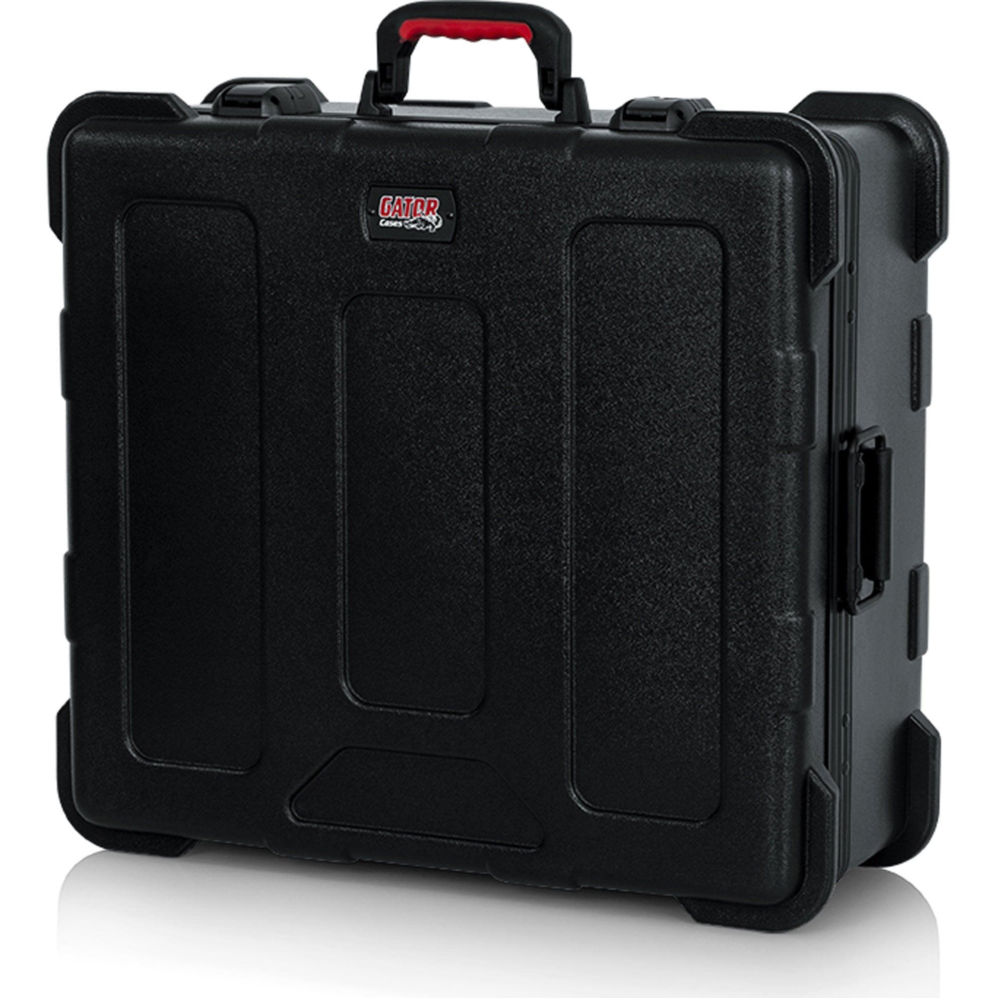 Gator Cases G-MIX-12PU 12U ATA Pop-Up Mixer Case with Roller Blade Wheels and Pull-Out Handle