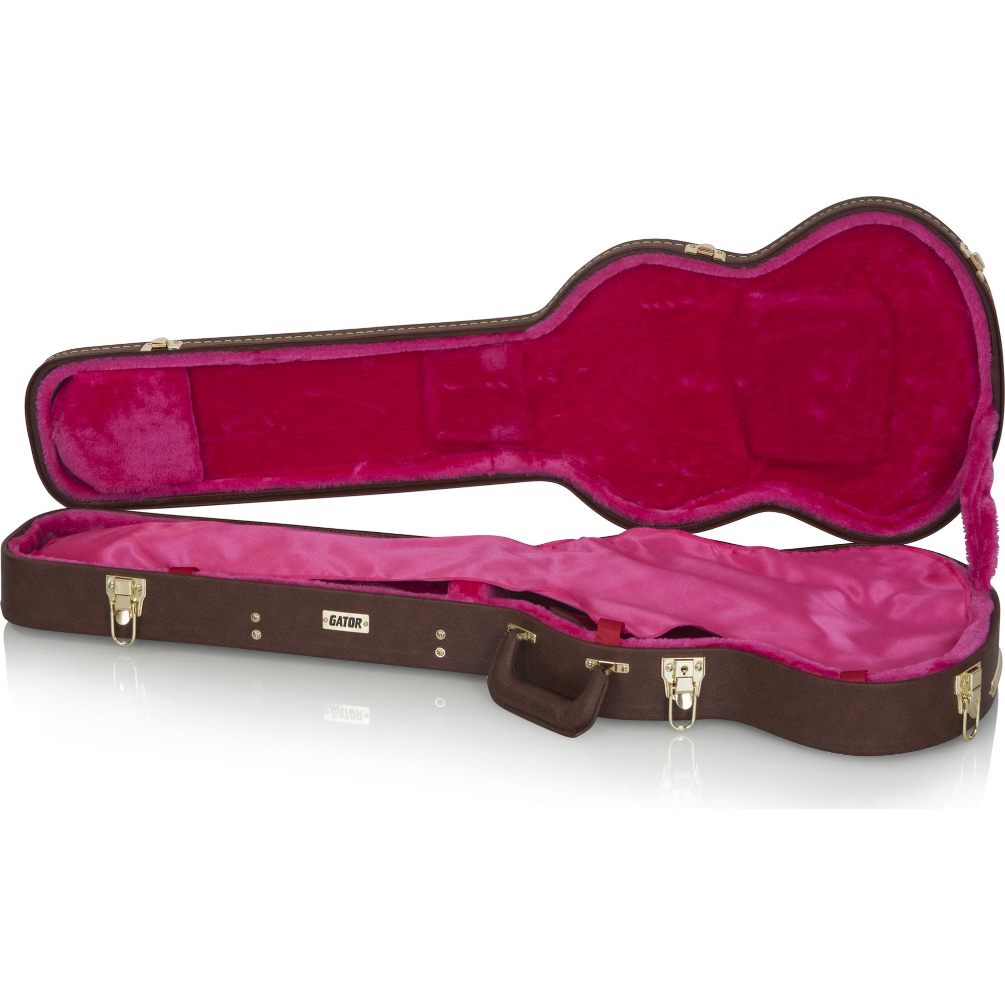 Gator Cases GW-SG-BROWN Gibson SG Guitar Case, Brown