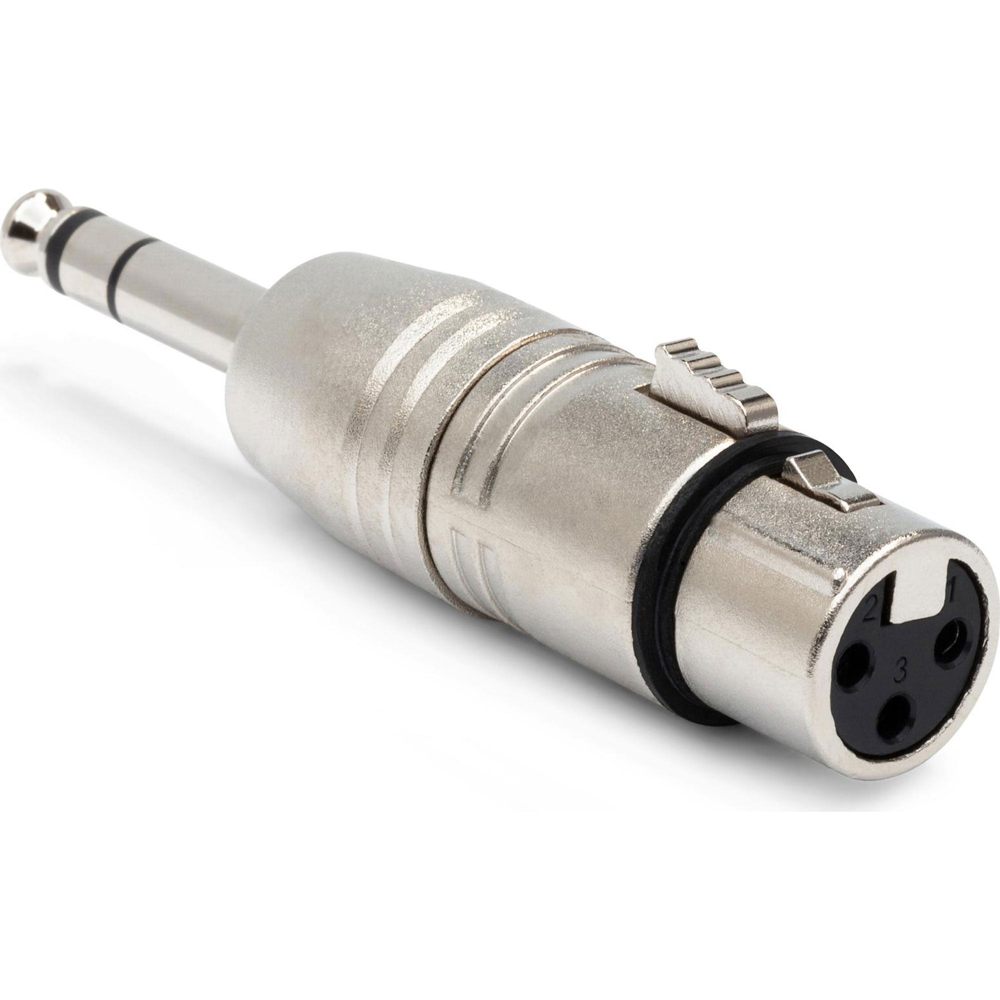 Hosa GXP-143 XLR Female to 1/4" TRS Male Adapter