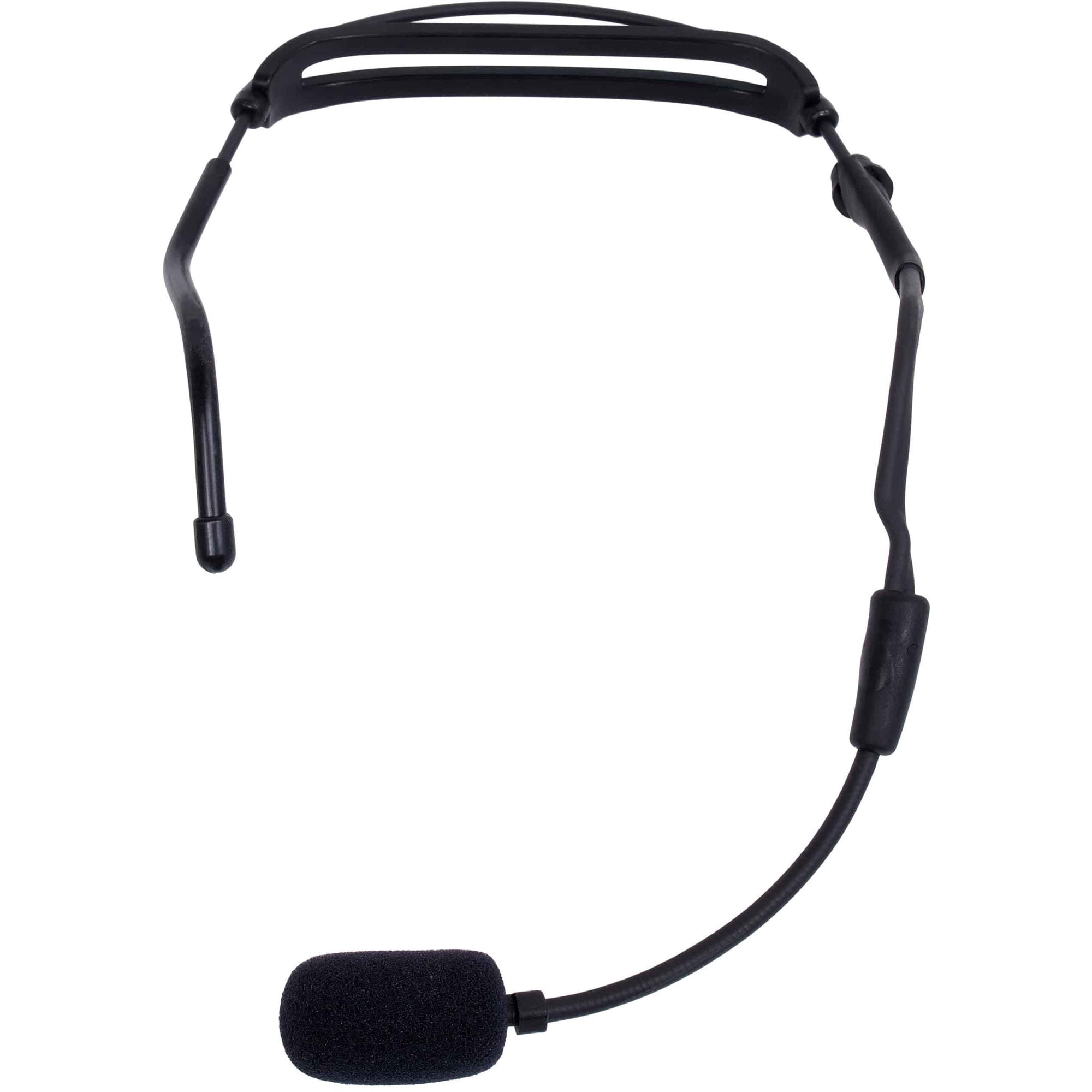 Galaxy Audio H2O7 Heavy Duty Waterproof Fitness Dual Ear Headset Mic (Black, Shure)