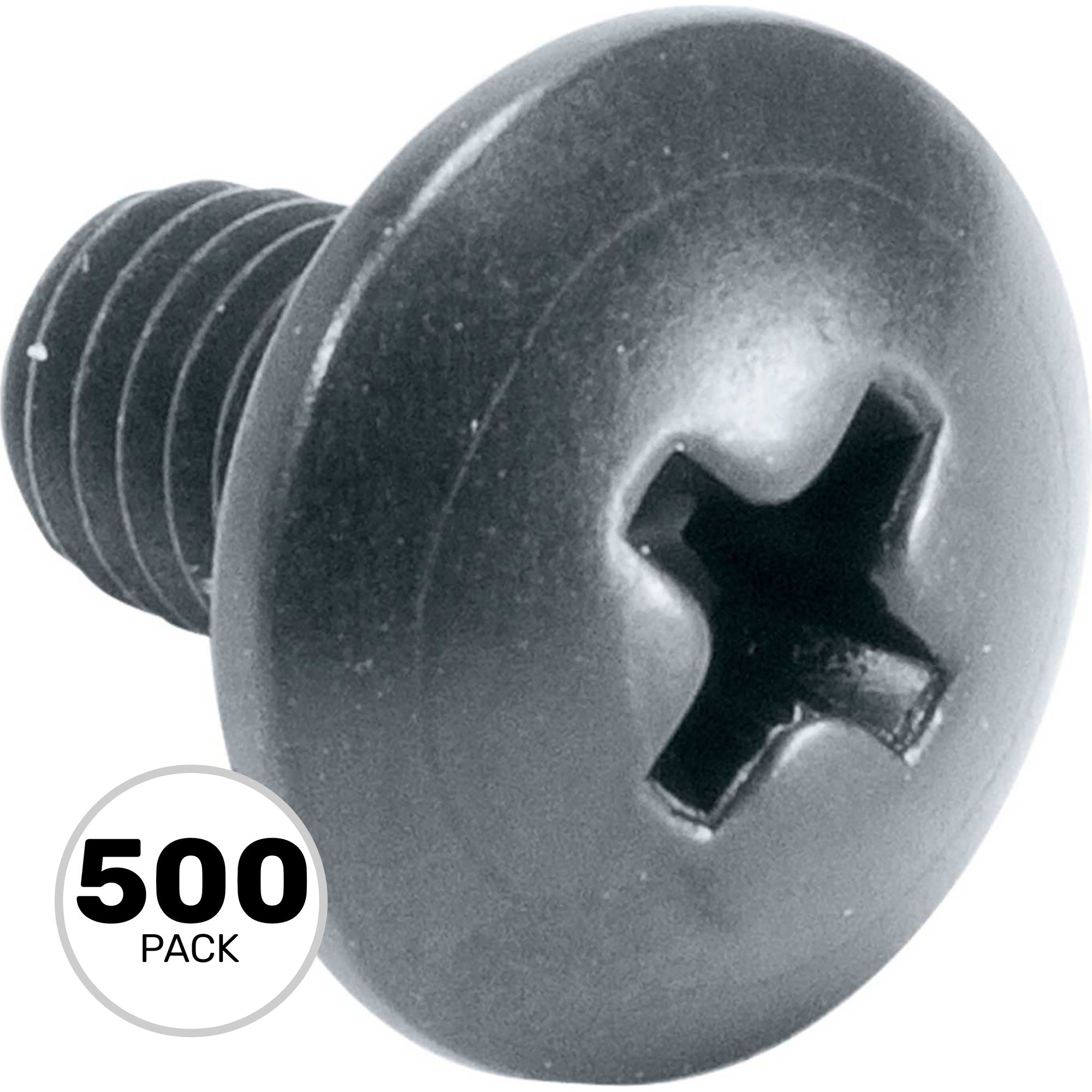 Middle Atlantic HPQ-500 Short Rack Screws (500 Pack)