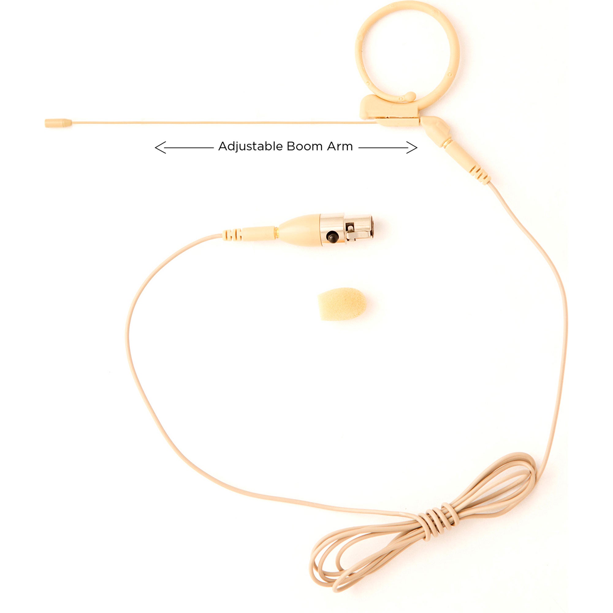 Audix HT7 Condenser Headworn Microphone (3-Pin Mini-XLR, Beige)