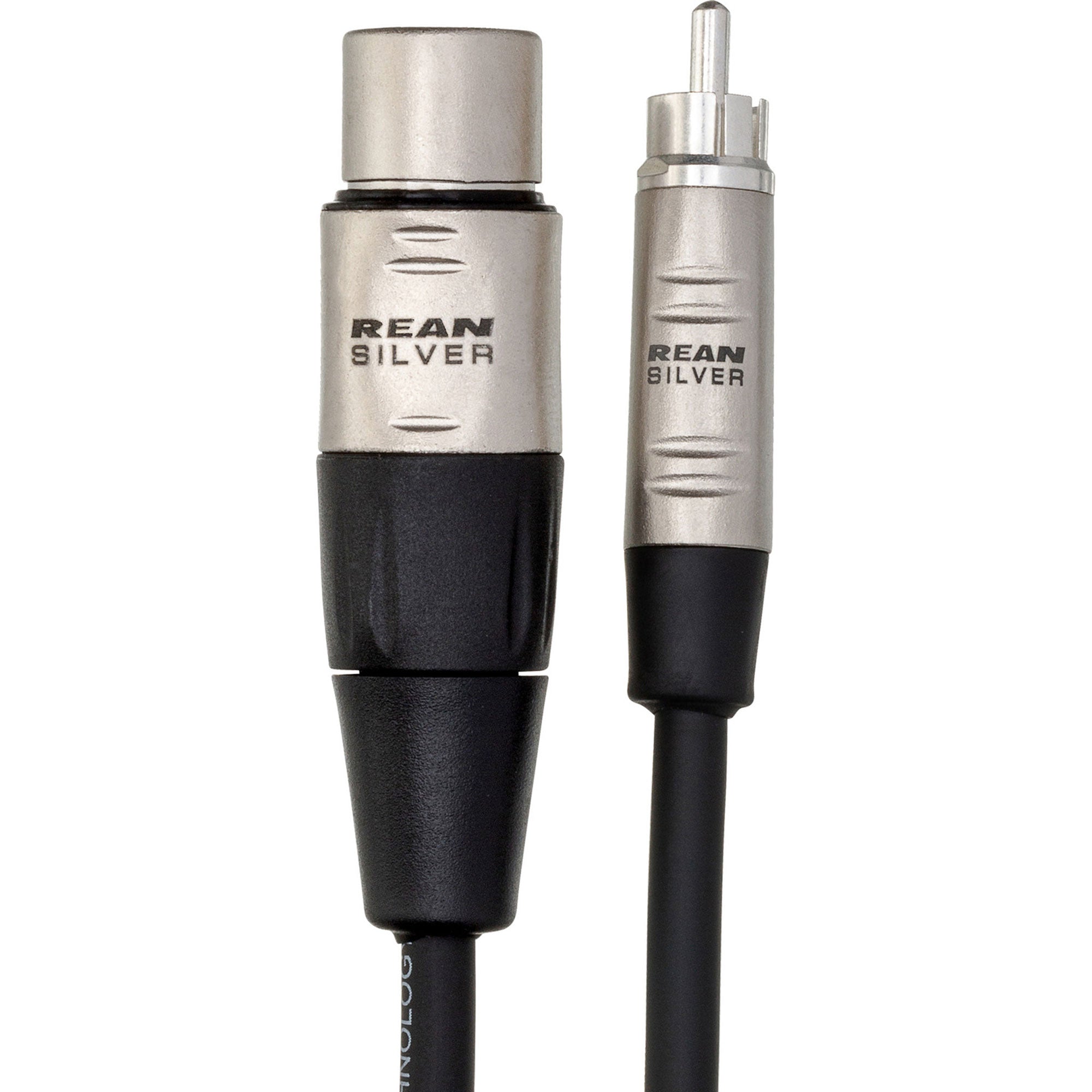 Hosa HXR-015 REAN XLR3F to RCA Pro Unbalanced Interconnect Cable (15')