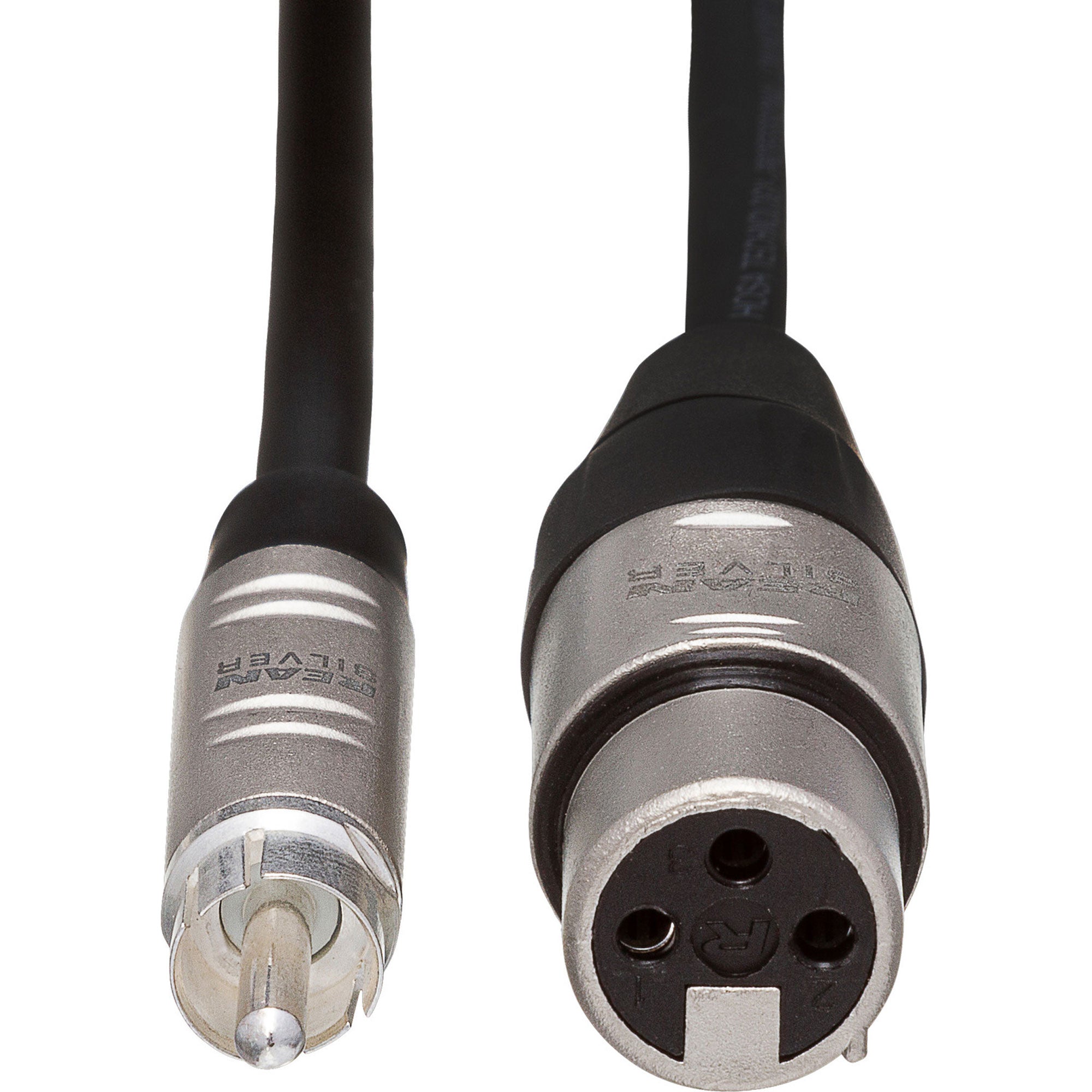 Hosa HXR-020 REAN XLR3F to RCA Pro Unbalanced Interconnect Cable (20')
