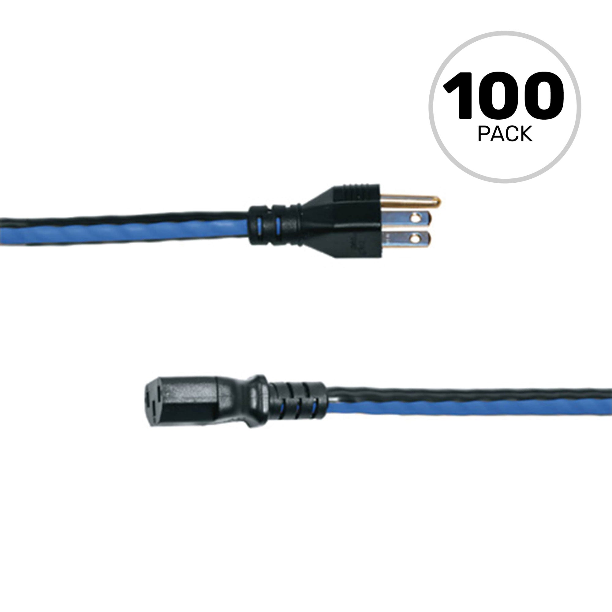 Middle Atlantic IEC-48X100 48" Signal Safe IEC Power Cord (100 Pack)