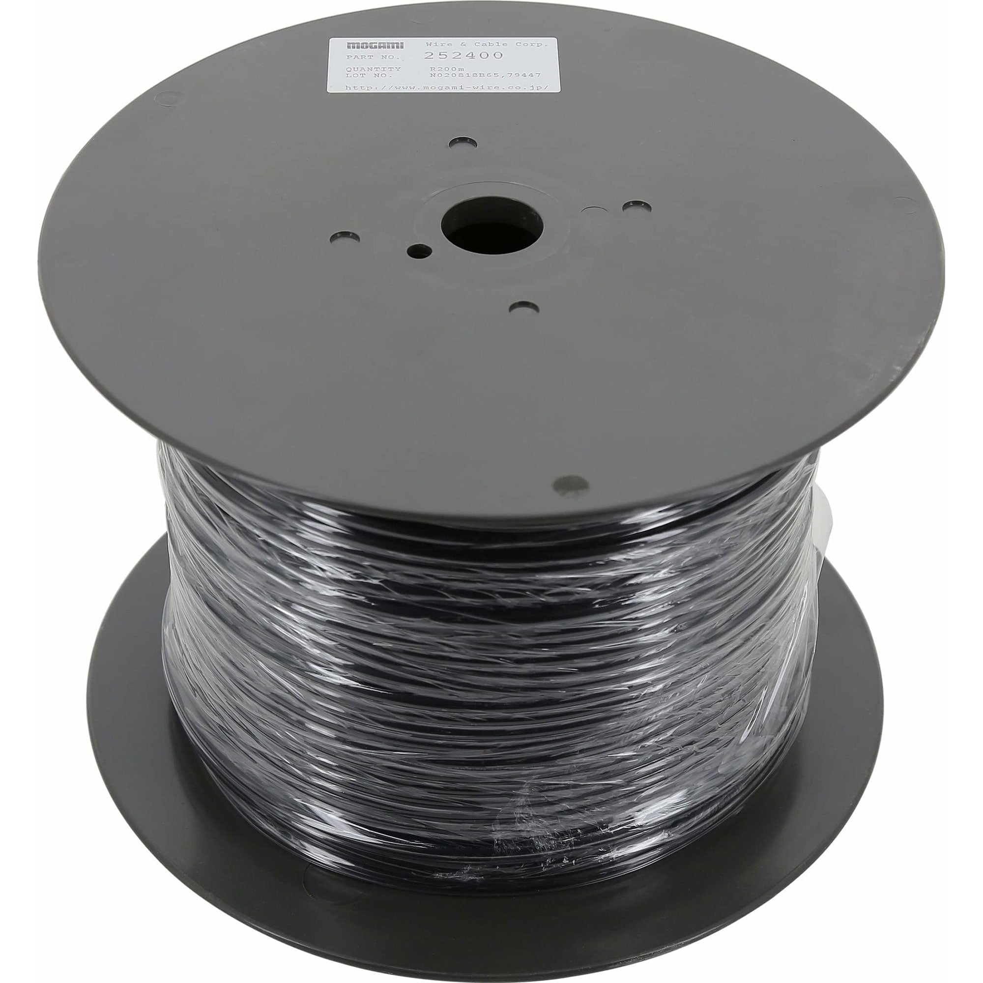 Mogami W2524 Black Pro Instrument Cable (656'/200m Roll)