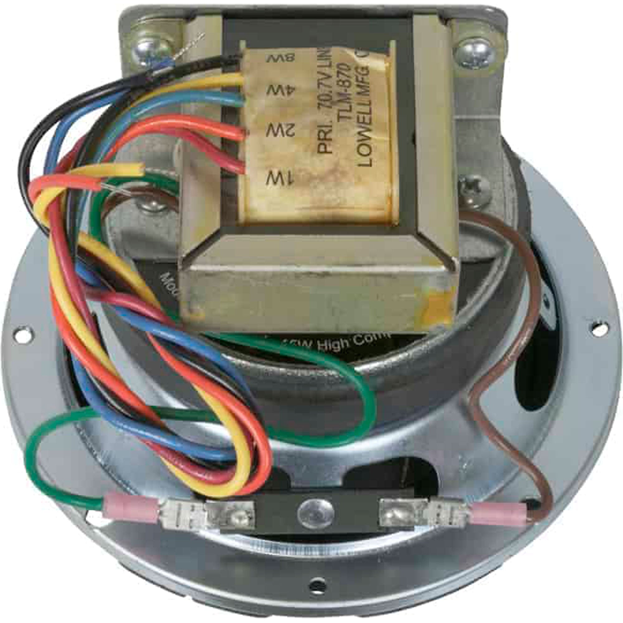 Lowell JR410-T870 4" Speaker with 70V Transformer (8 Pack)