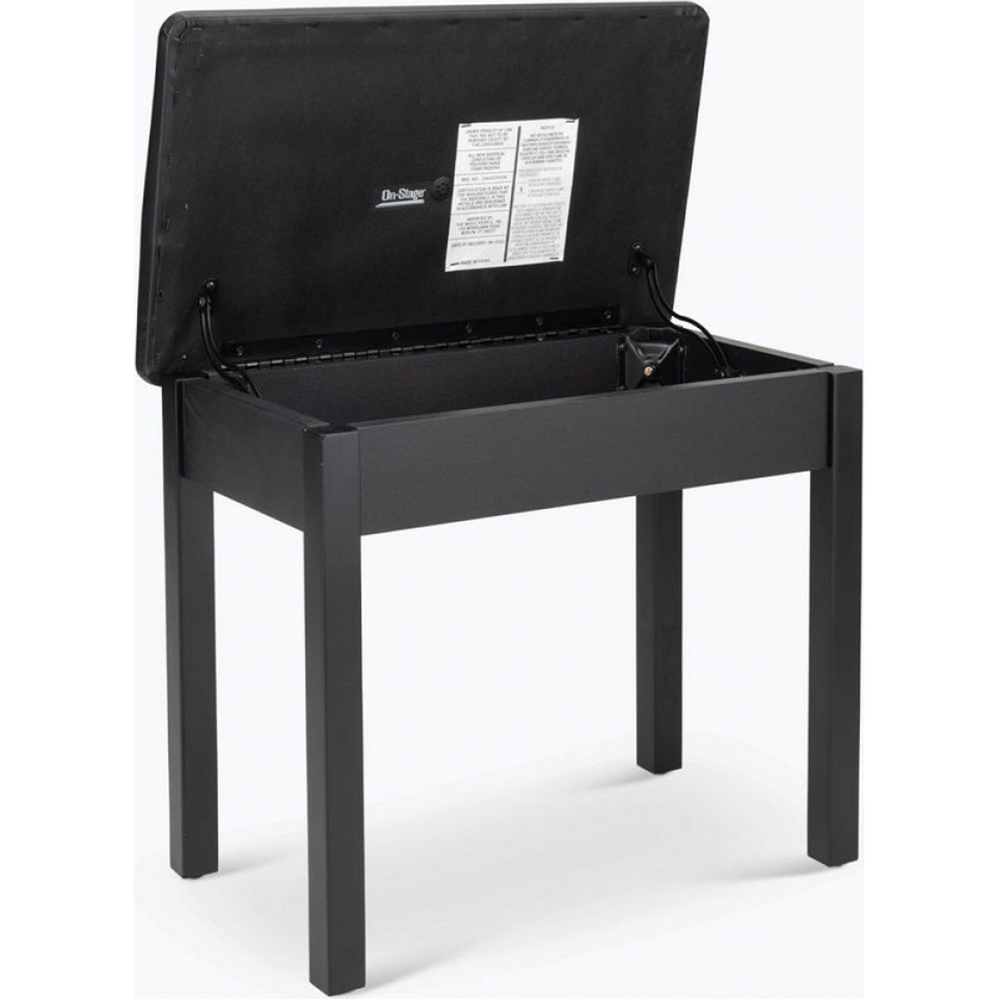 On-Stage KB8902B Flip-Top Keyboard / Piano Bench