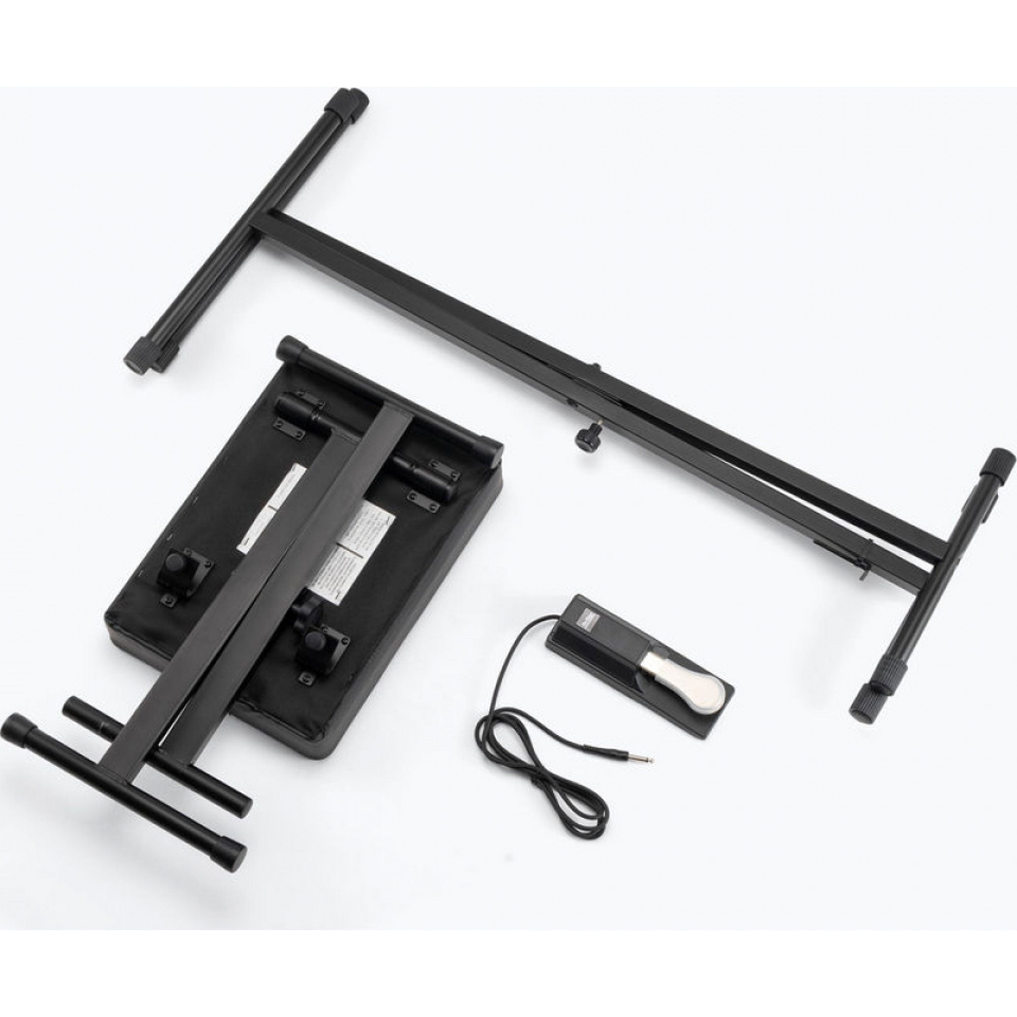 On-Stage KPK6550 Keyboard Stand/Bench Pak with KSP100 Sustain Pedal