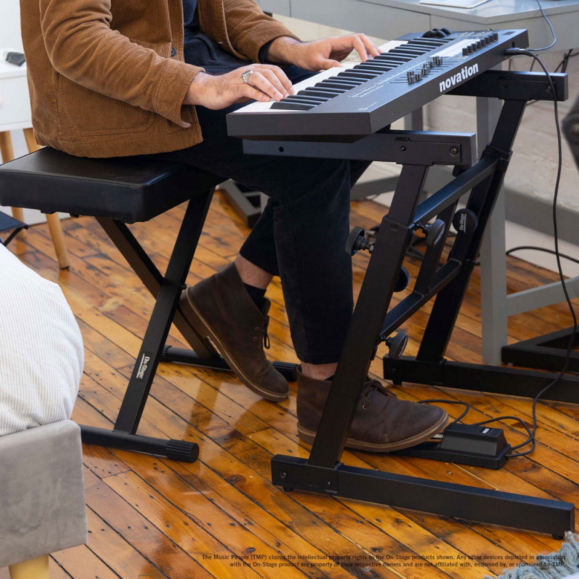 On-Stage KS7350 Folding-Z Keyboard Stand